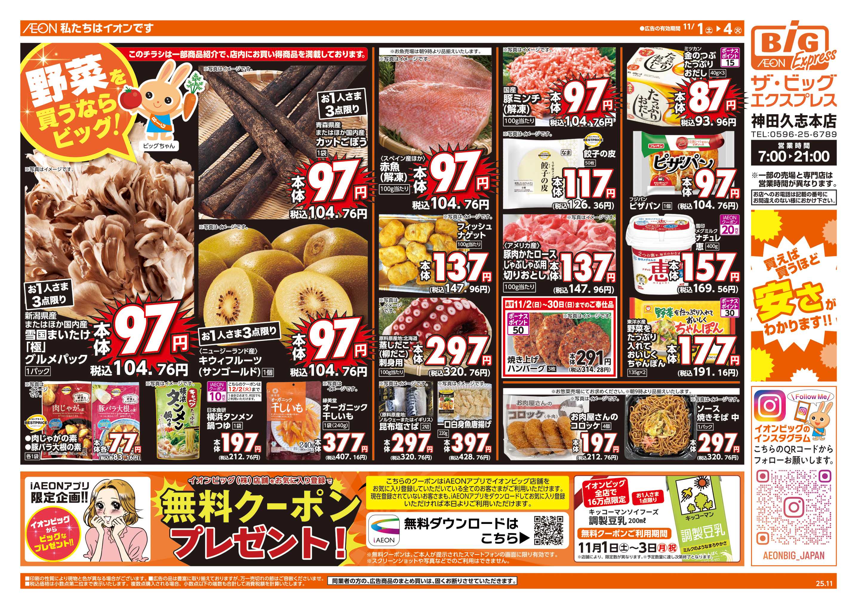 ザ・ビッグエクスプレス 週末チラシ