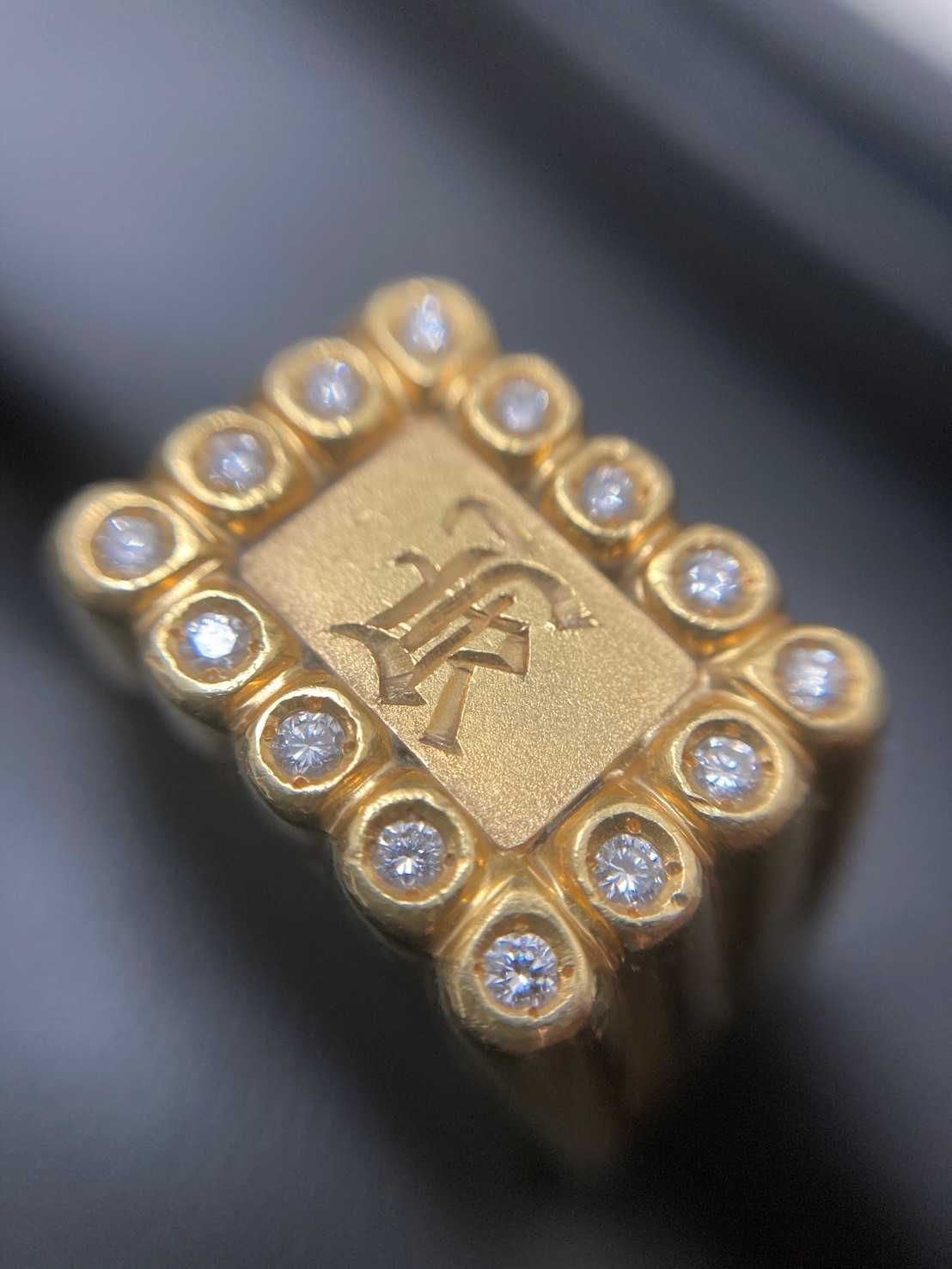 買取大吉 ダイヤモンドゴールドリング