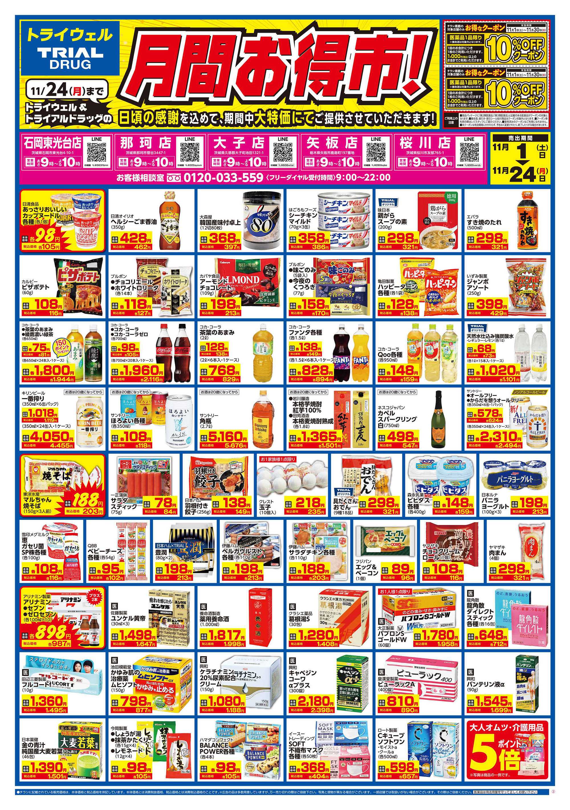 ドラッグストアトライウェル 