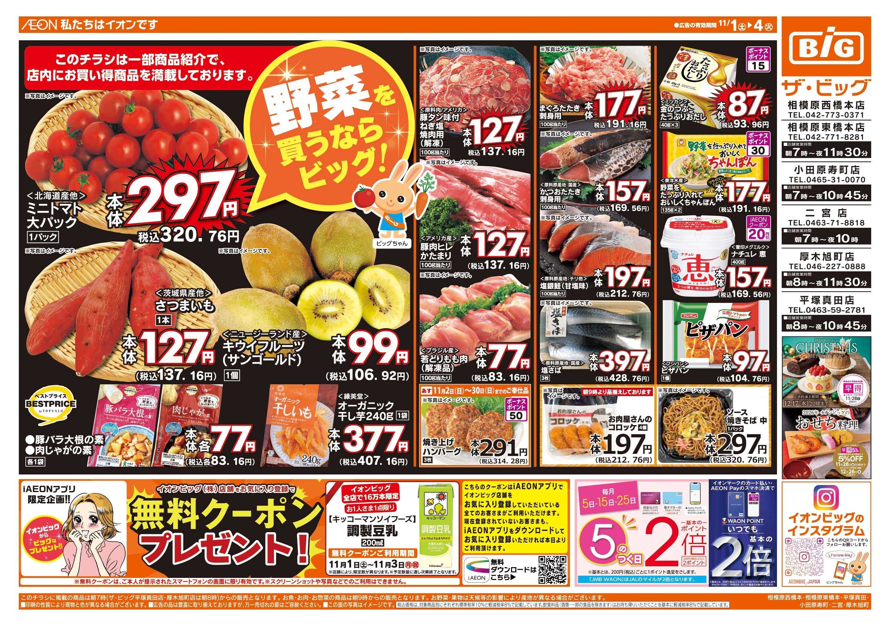 ザ・ビッグ 週末のお買い物はザ・ビッグで！