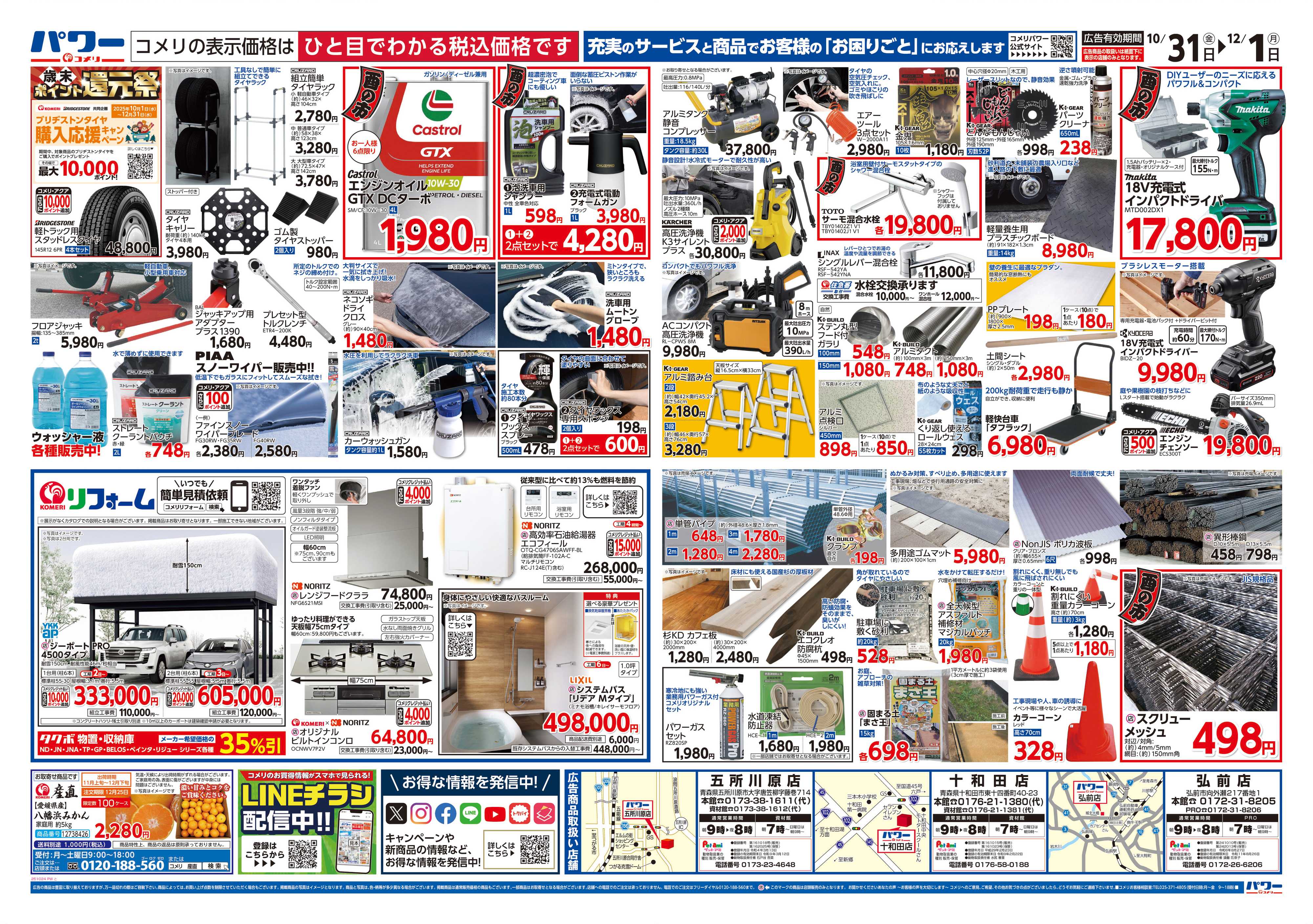 コメリパワー コメリパワー　酉の市