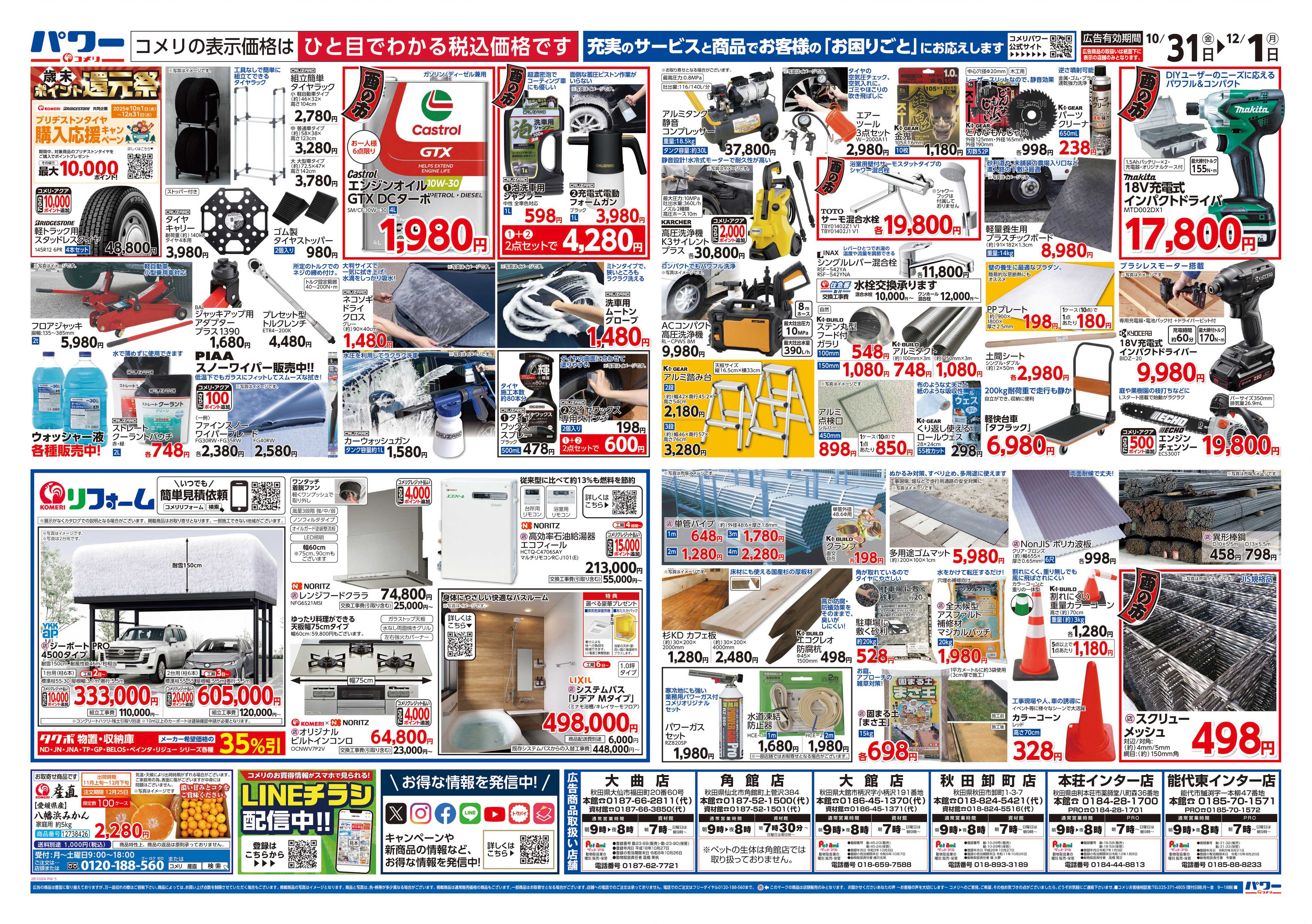 コメリパワー コメリパワー　酉の市
