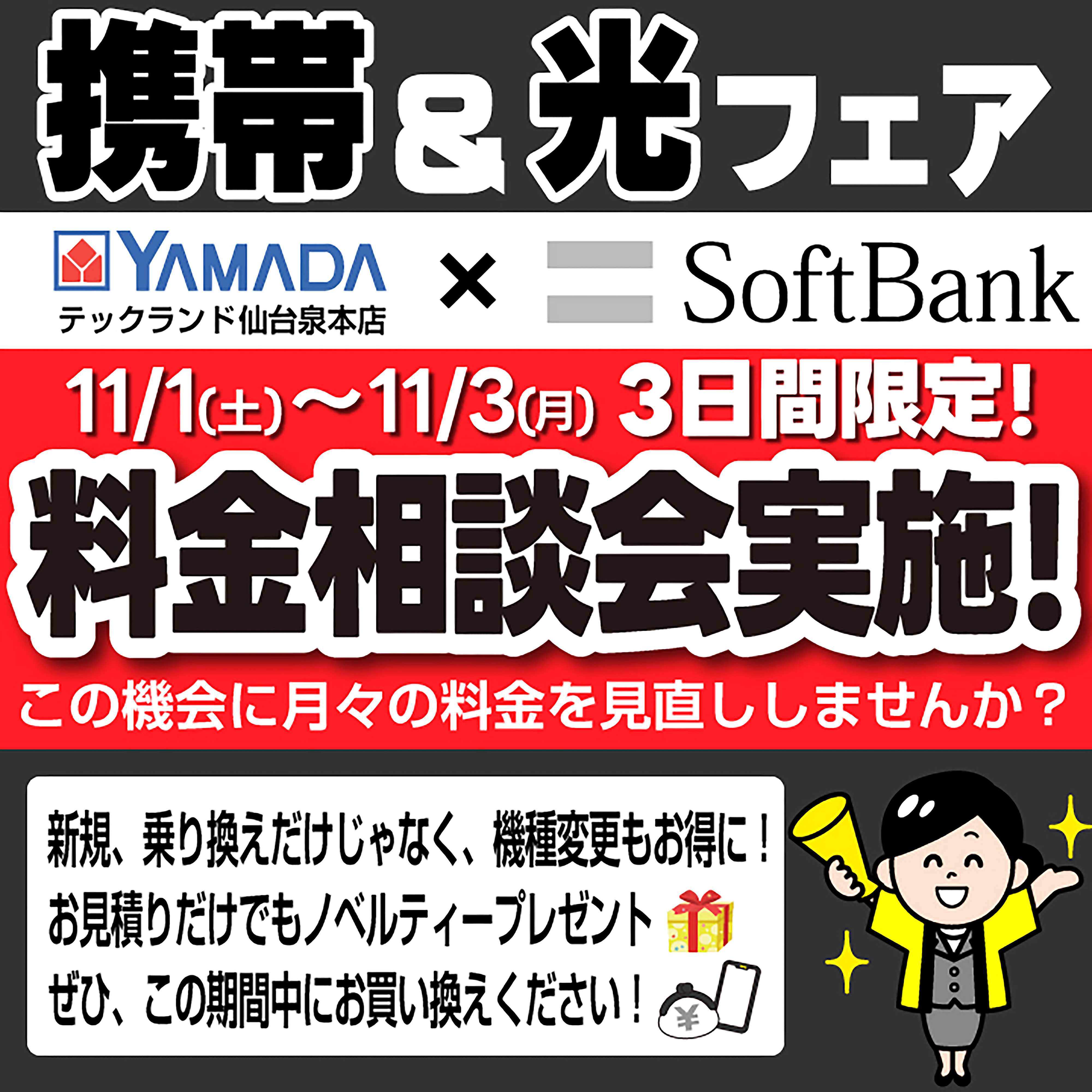 ヤマダデンキ フェア開催