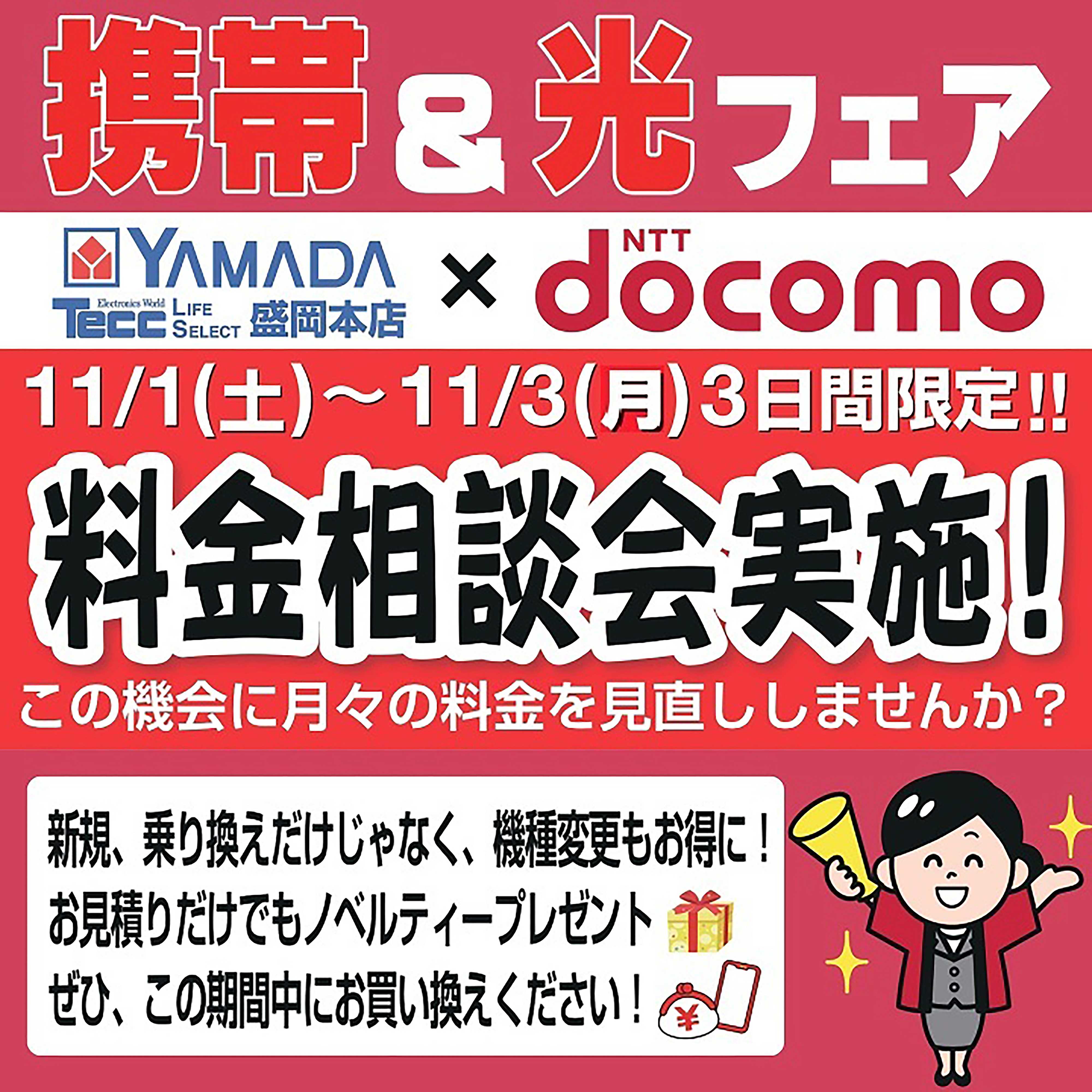 ヤマダデンキ フェア開催