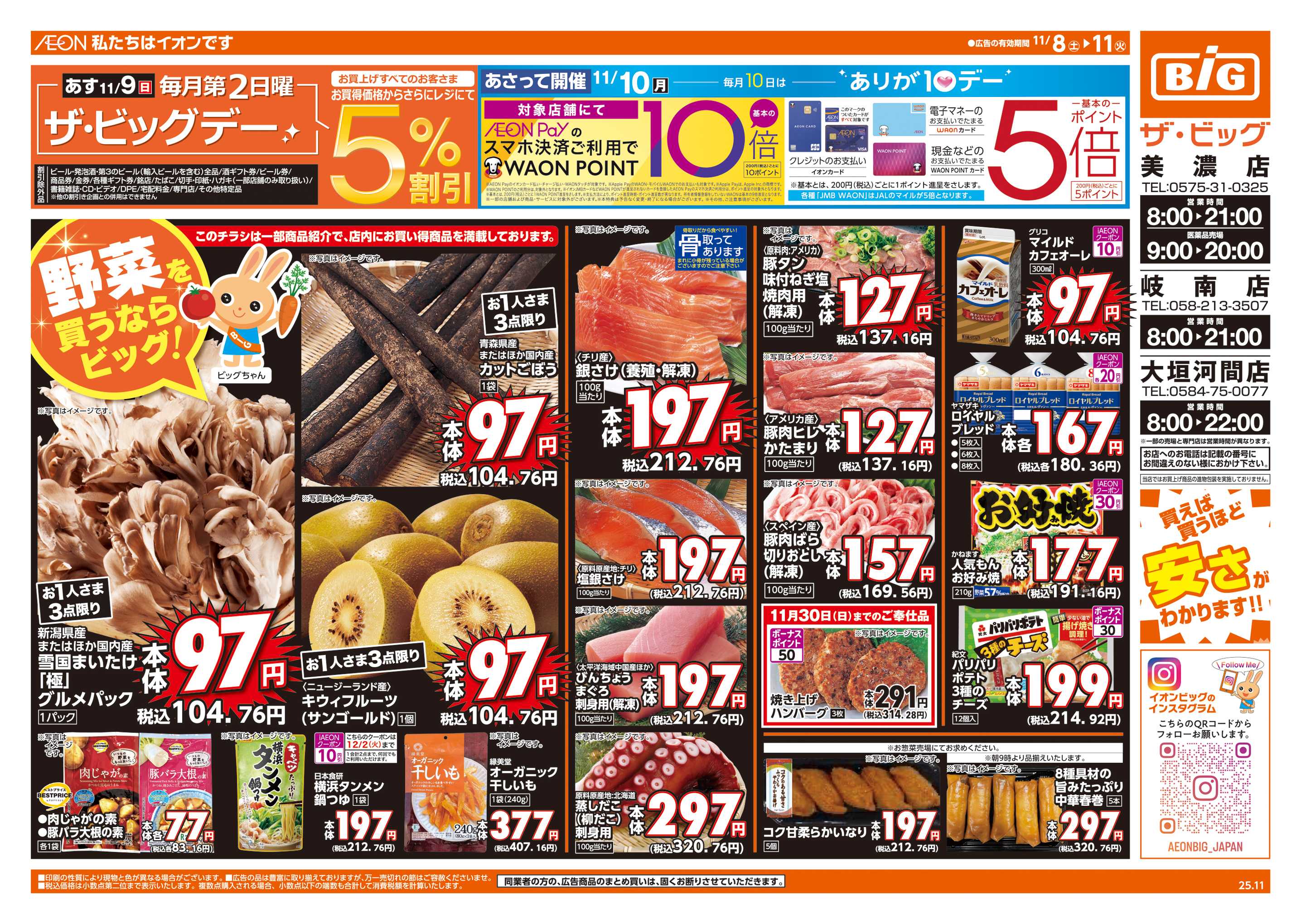 ザ・ビッグ あす11/9(日)はザ・ビッグデー