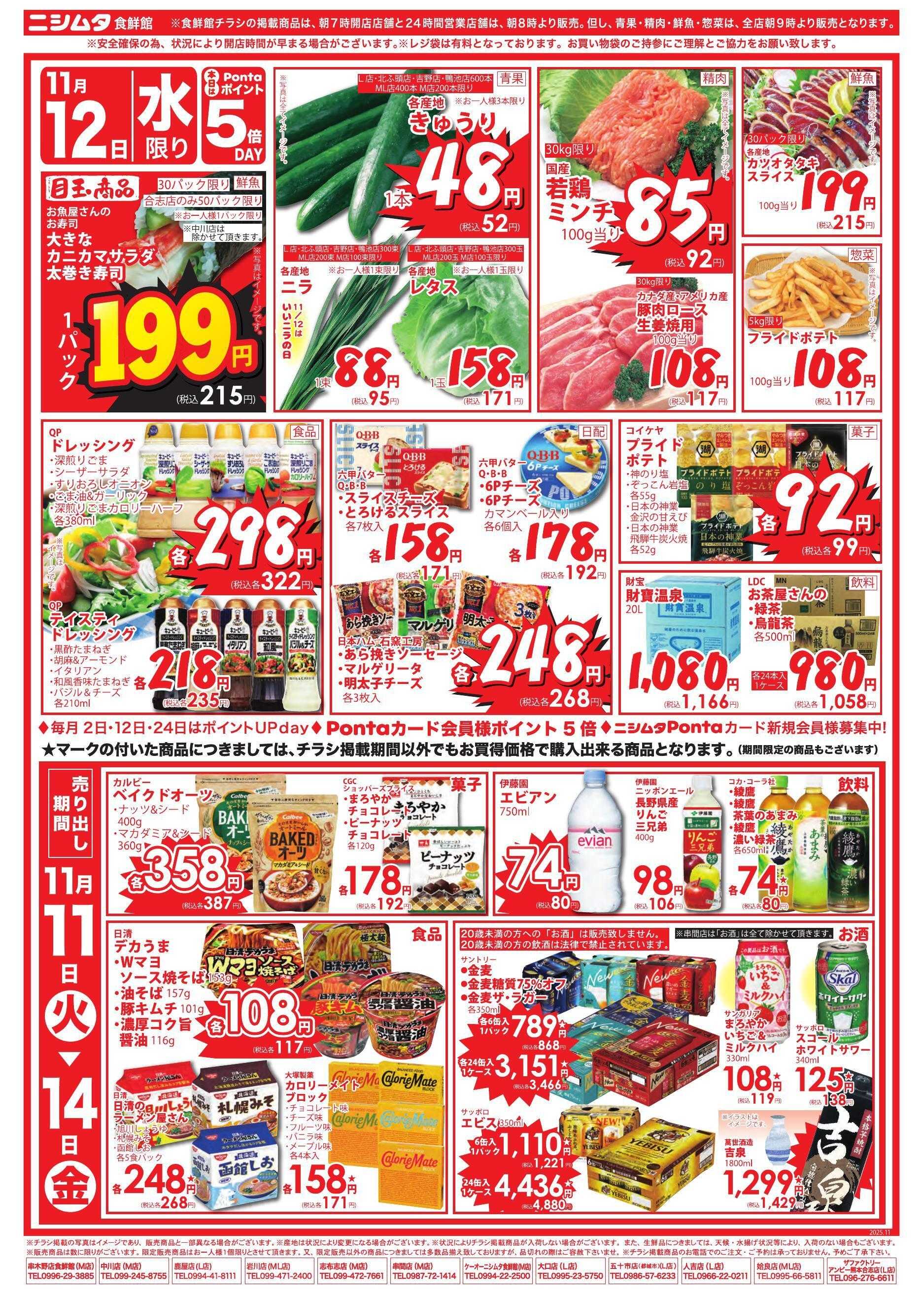 スーパーセンターニシムタ 火曜げんき市