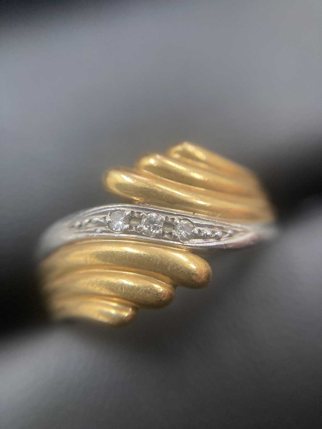 買取大吉 ゴールド＋プラチナ　コンビリング