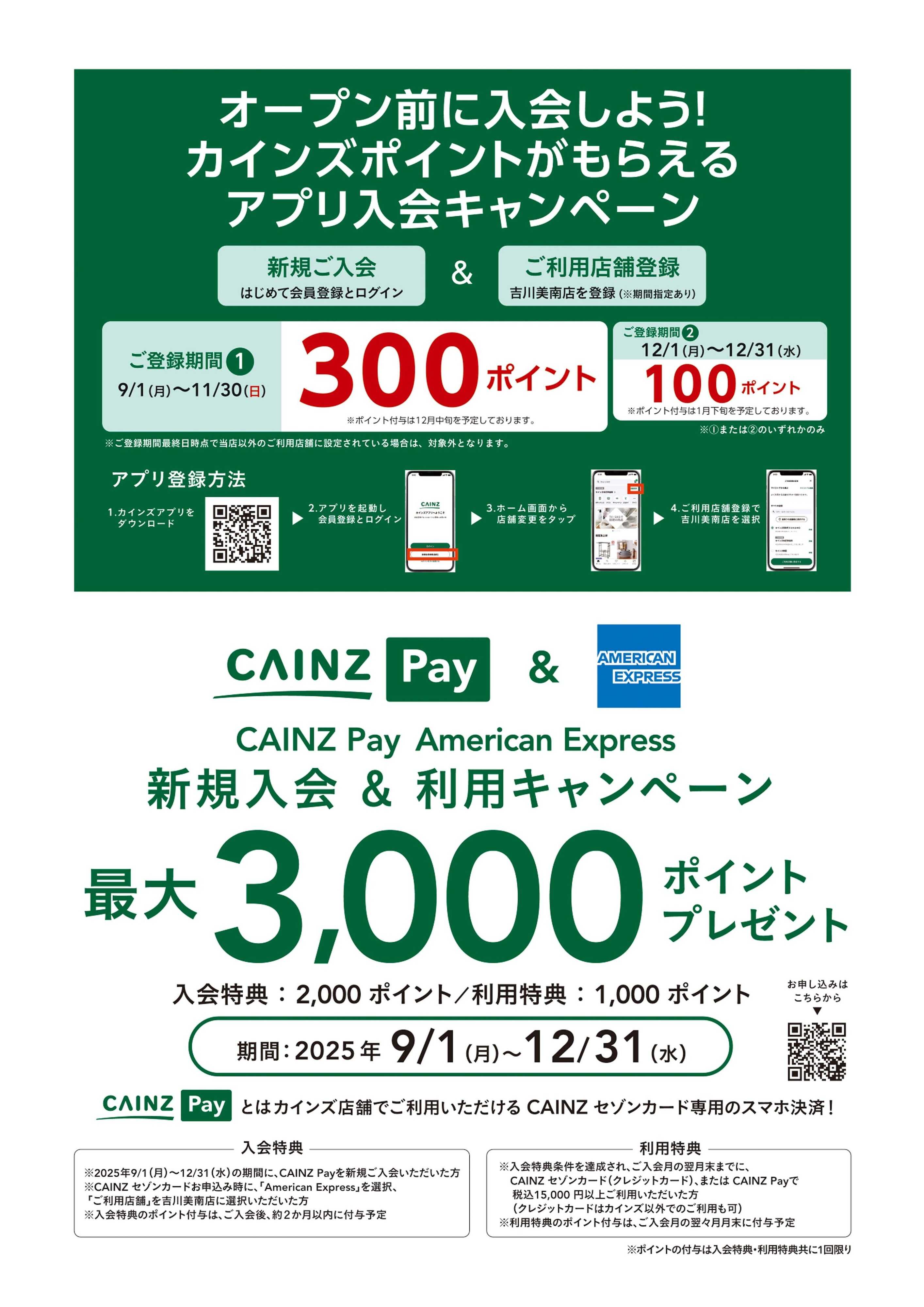 カインズ 11/15号 吉川美南店オープン告知