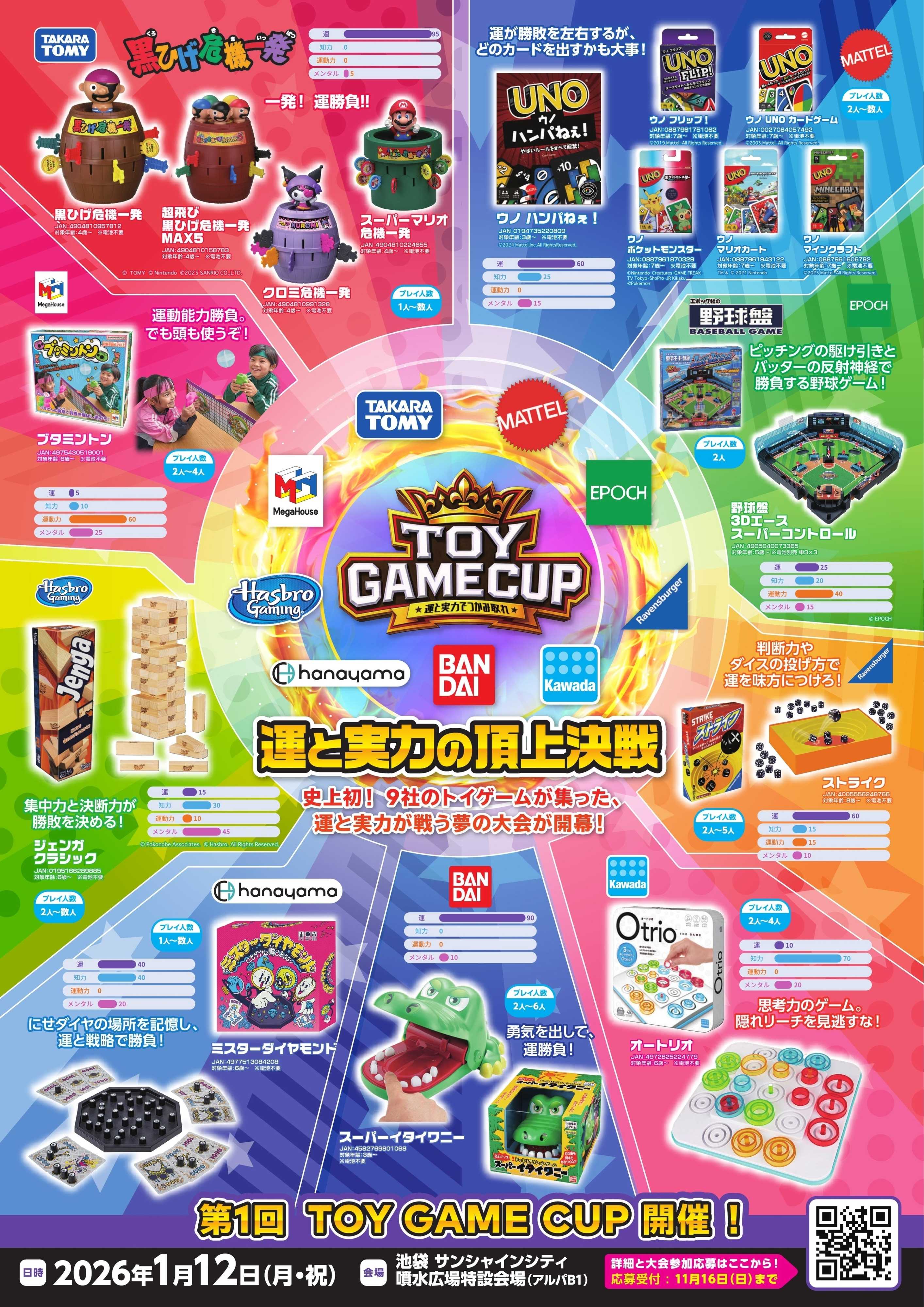ヤマダデンキ 第1回 TOY GAME CUP 開催！