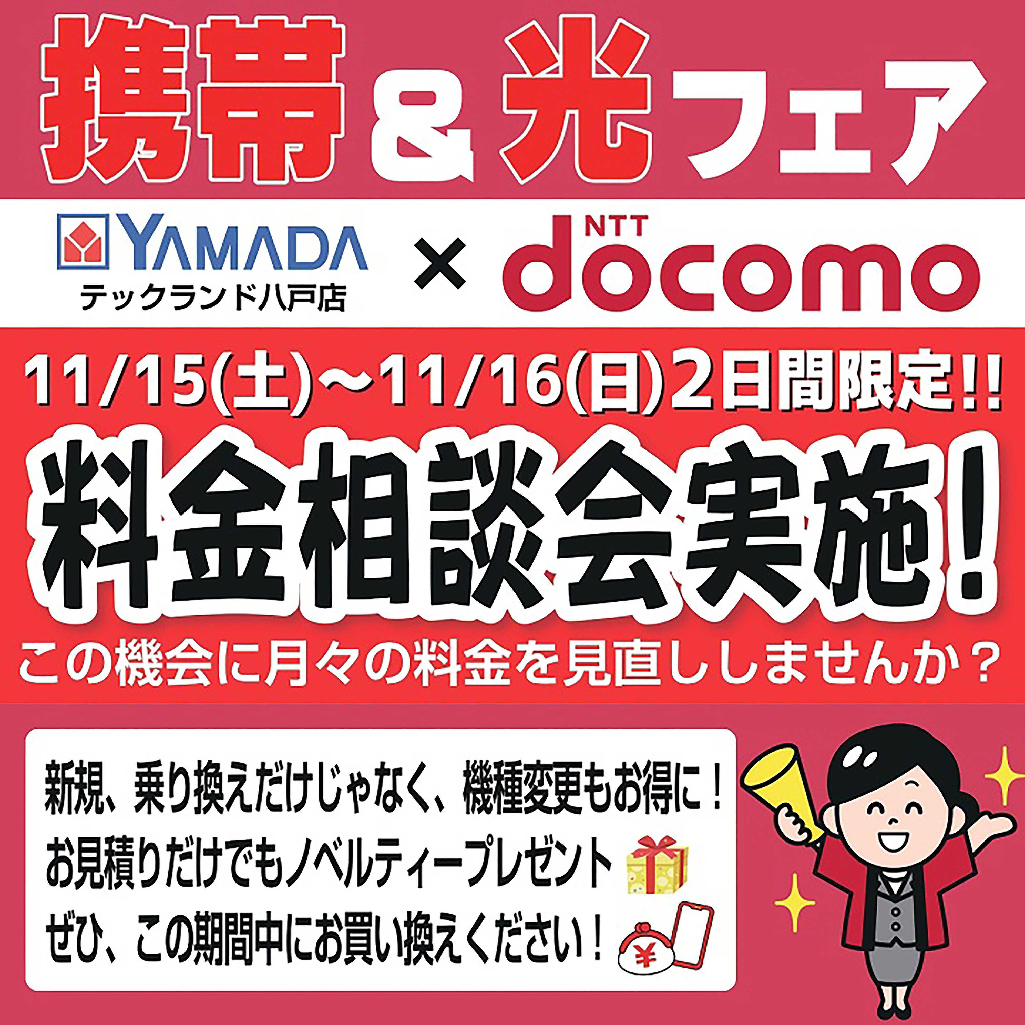 ヤマダデンキ フェア開催