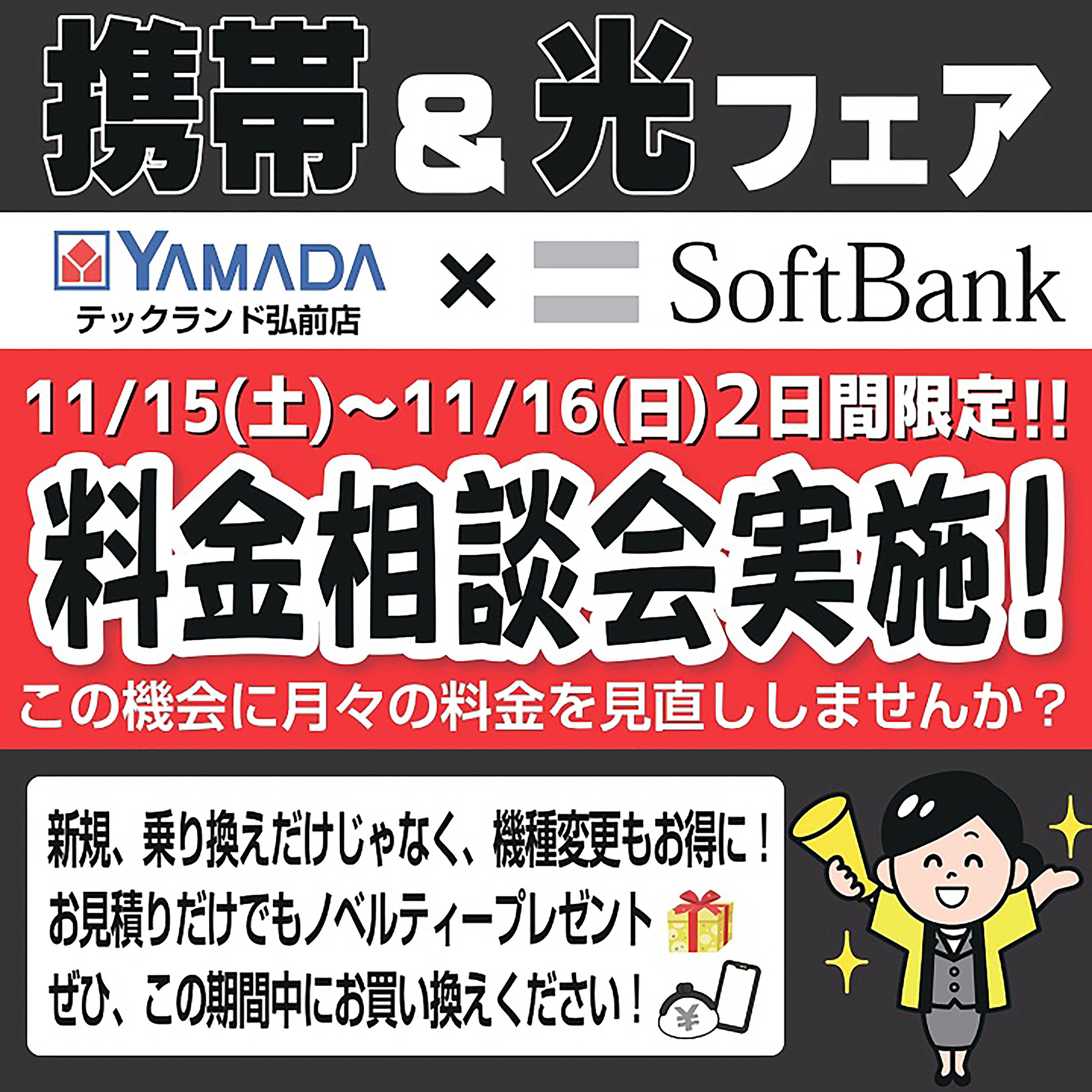 ヤマダデンキ フェア開催