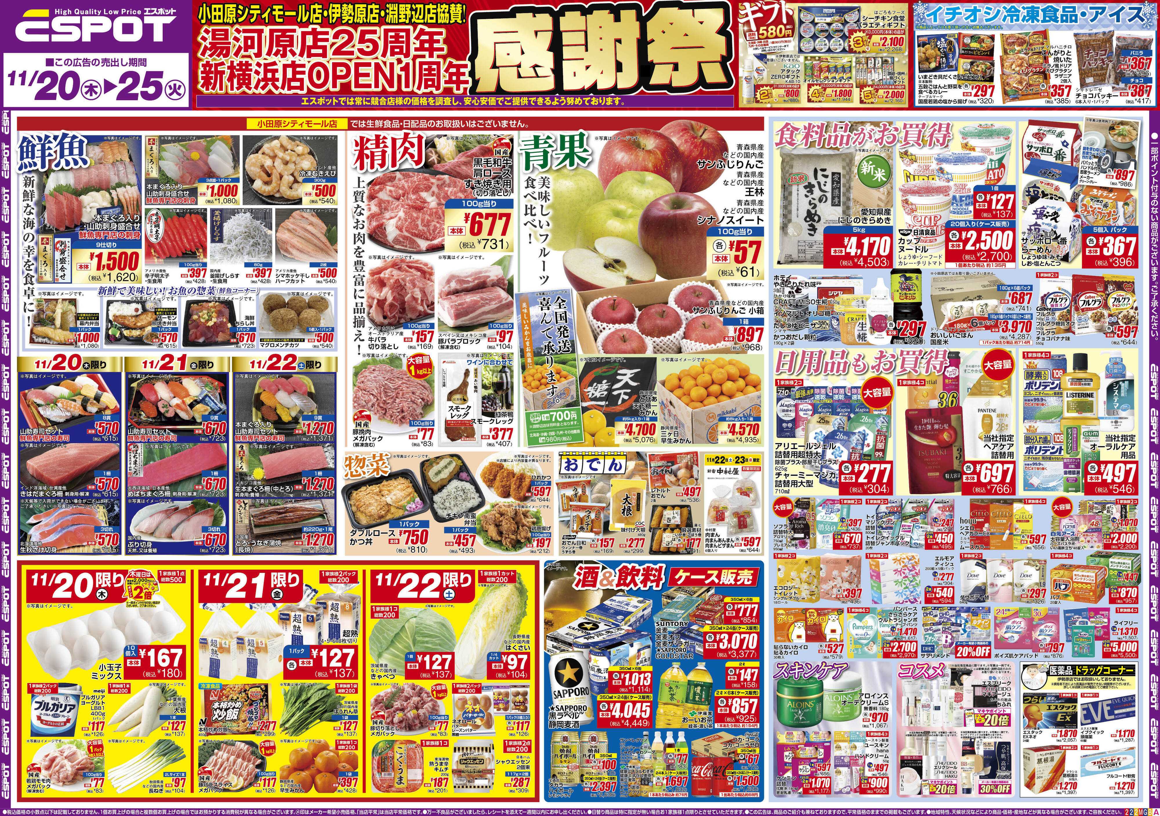 エスポット ESP_11.20-25_チラシA2