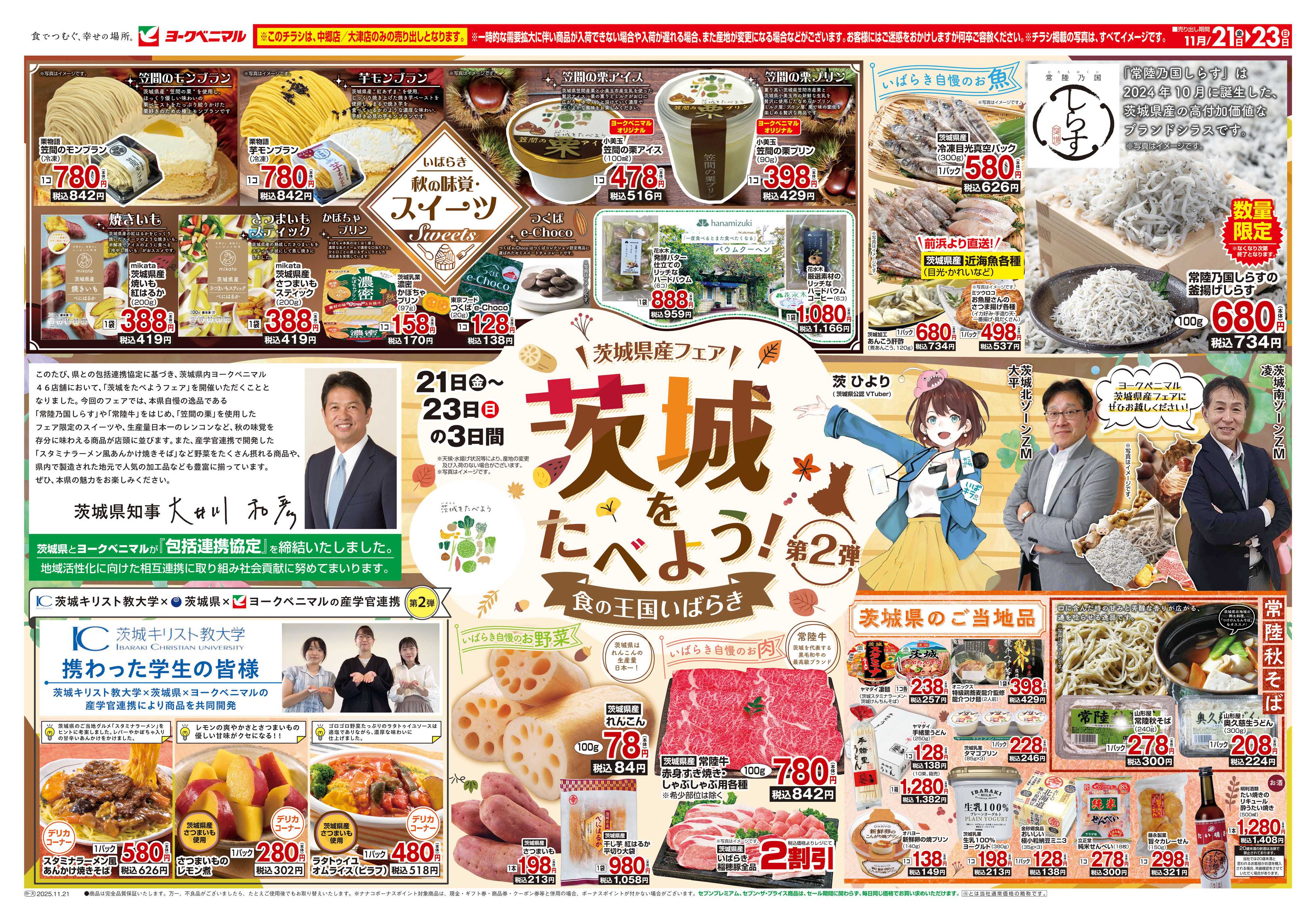 ヨークベニマル 11/21号チラシ