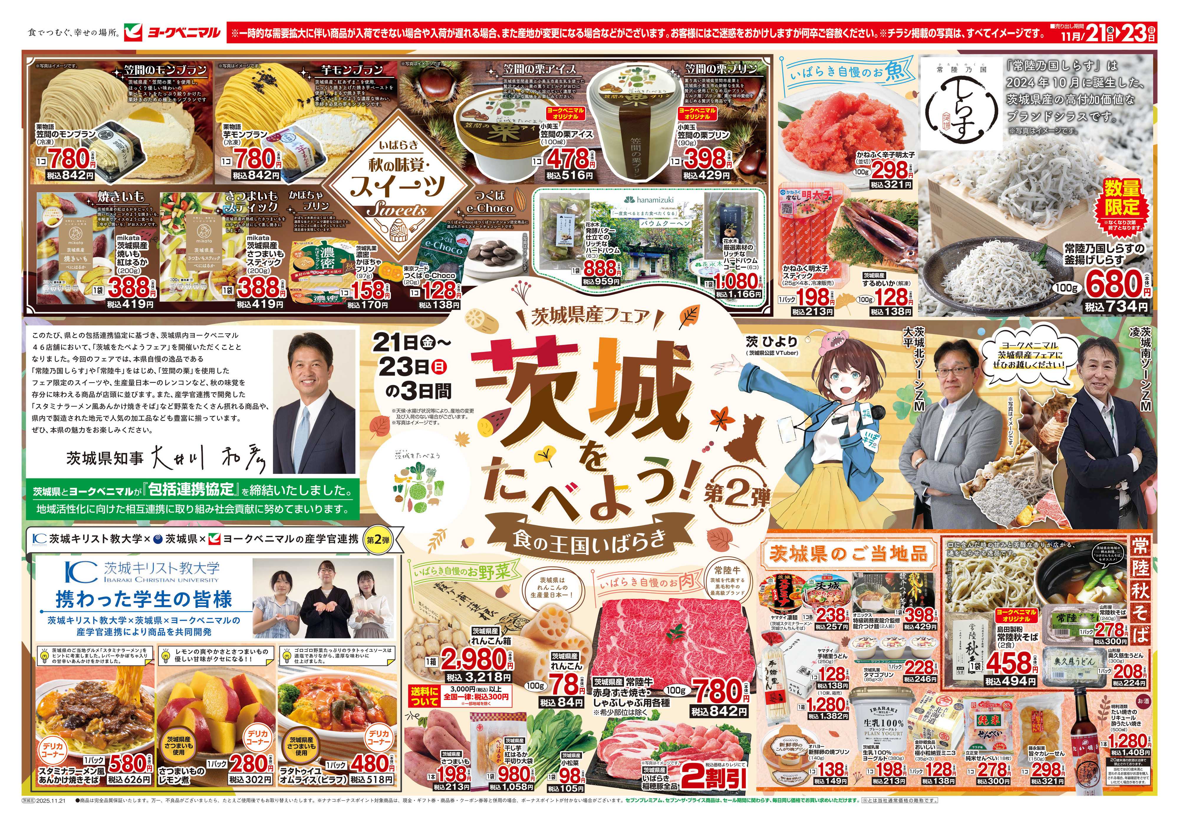 ヨークベニマル 11/21号チラシ