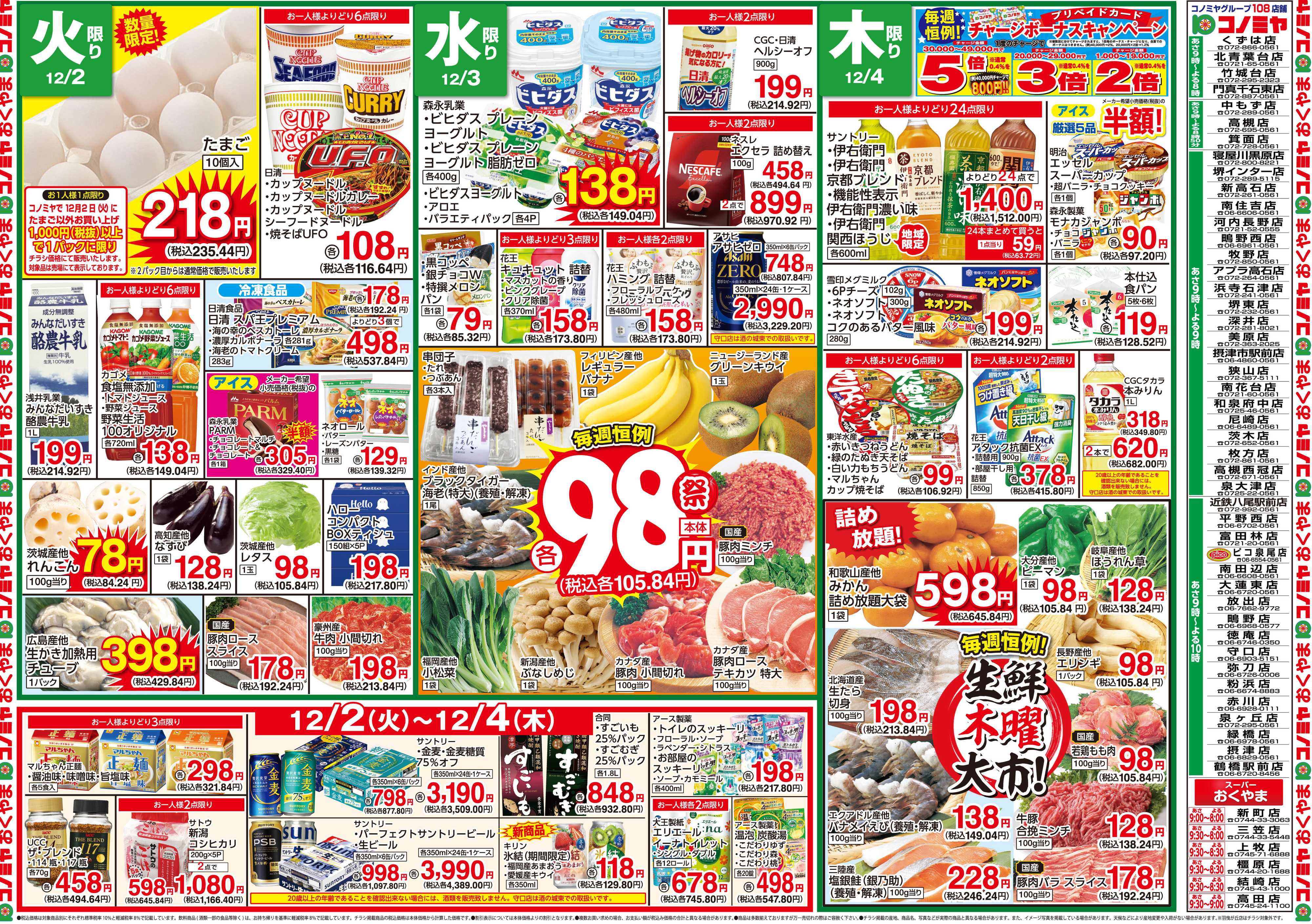 コノミヤ 12月2日号_チラシ