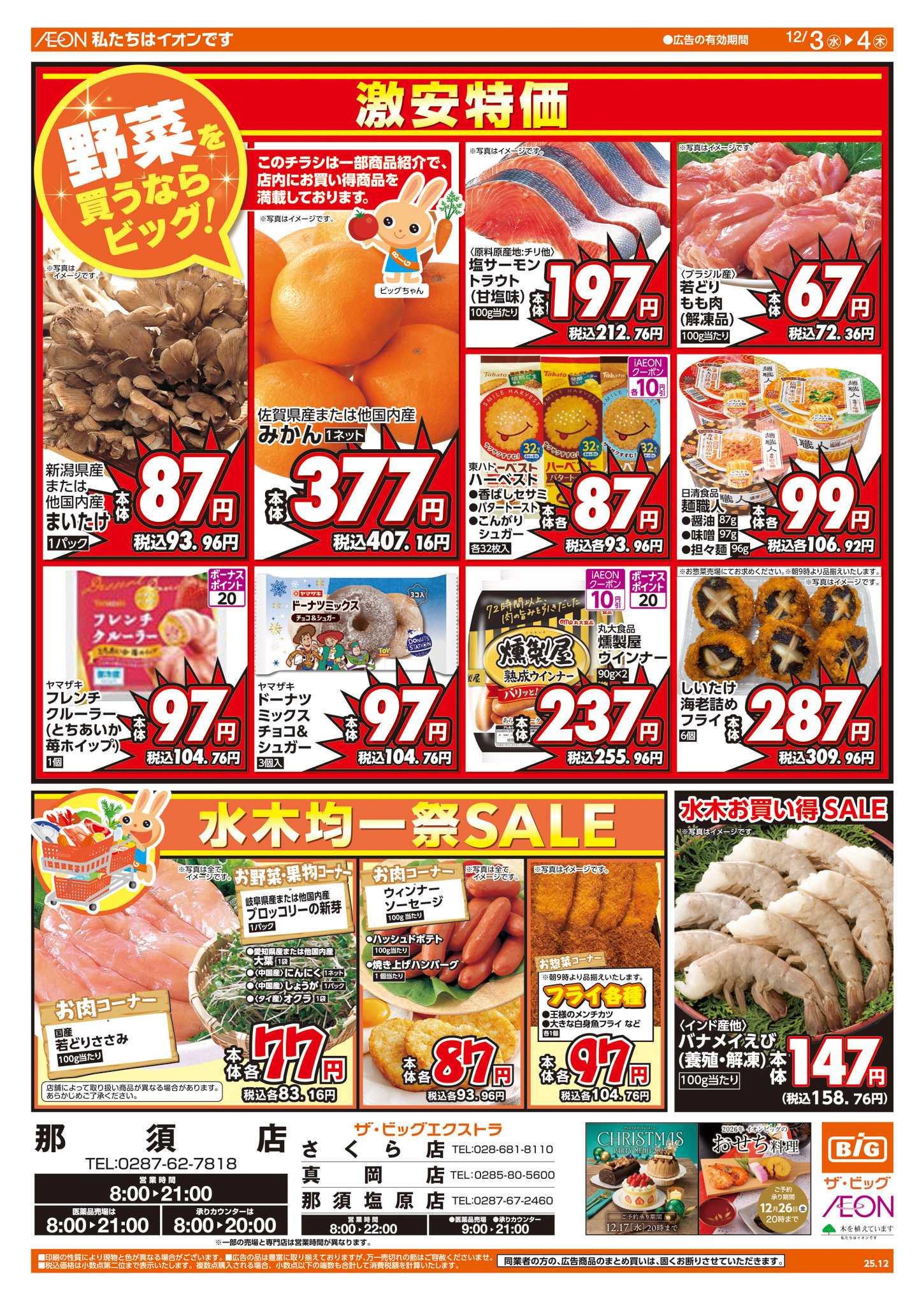 ザ・ビッグ 週中チラシ