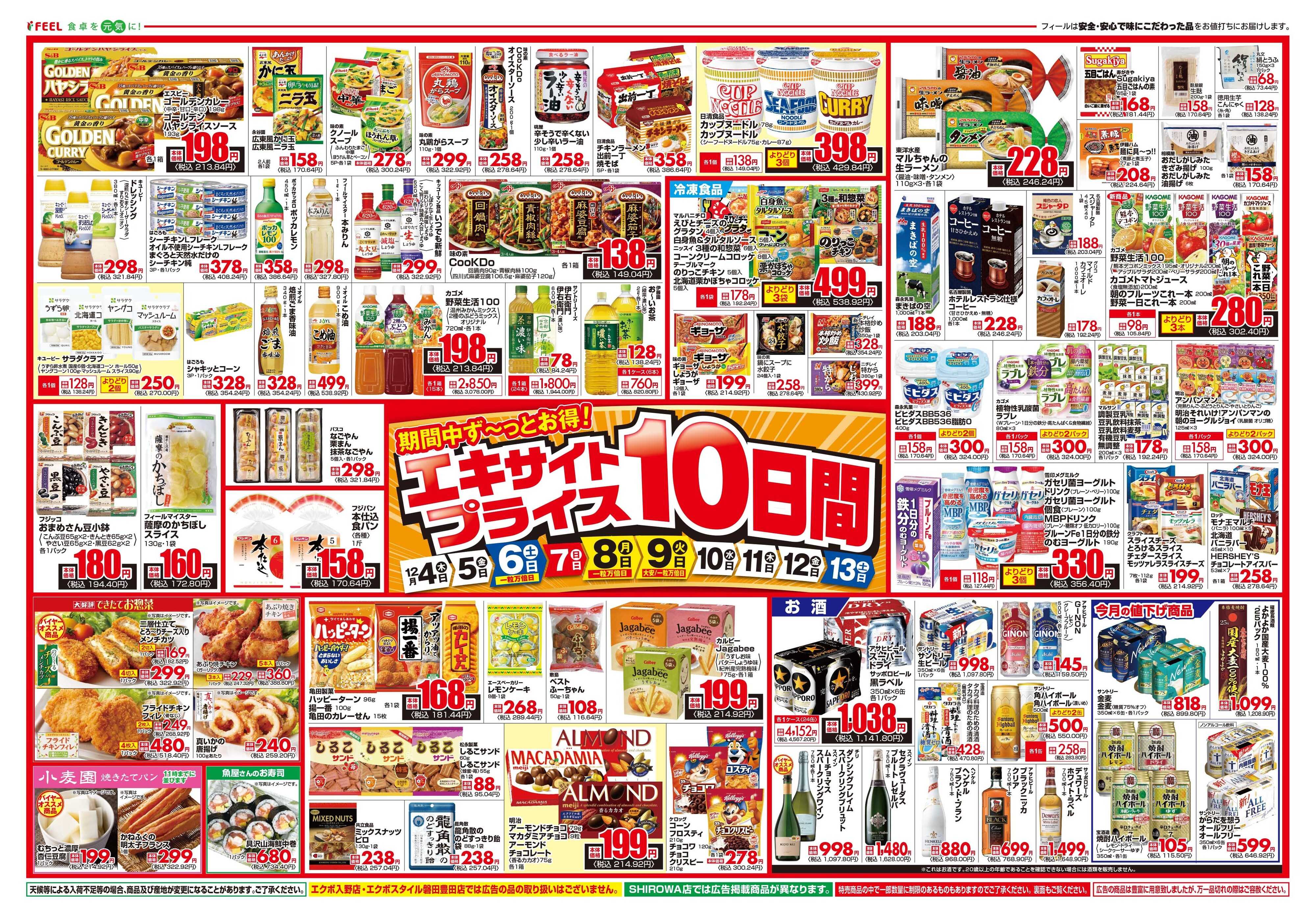 フィール エキサイトプライス（10日間）