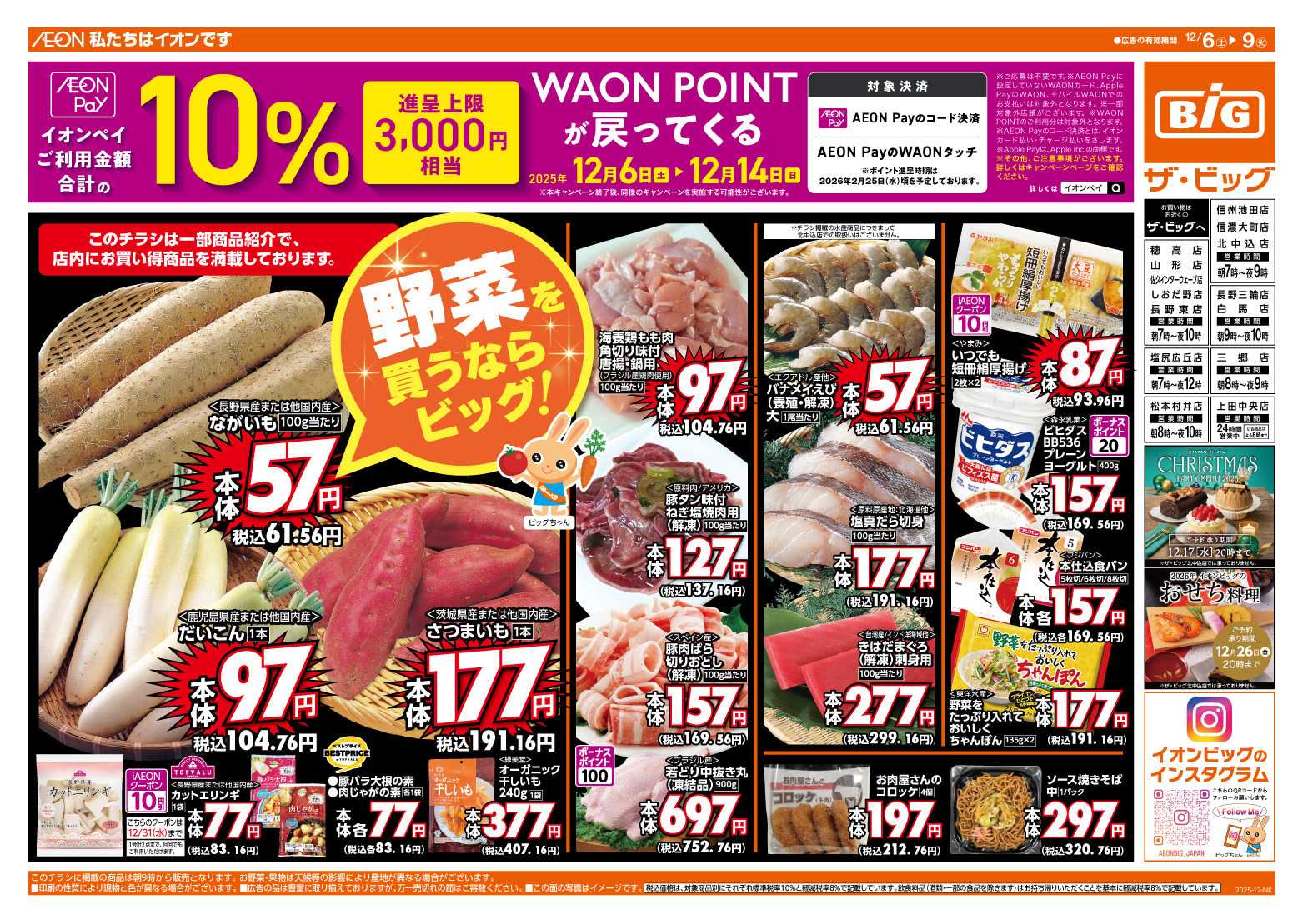 ザ・ビッグ 週末のお買い物はザ・ビッグで！