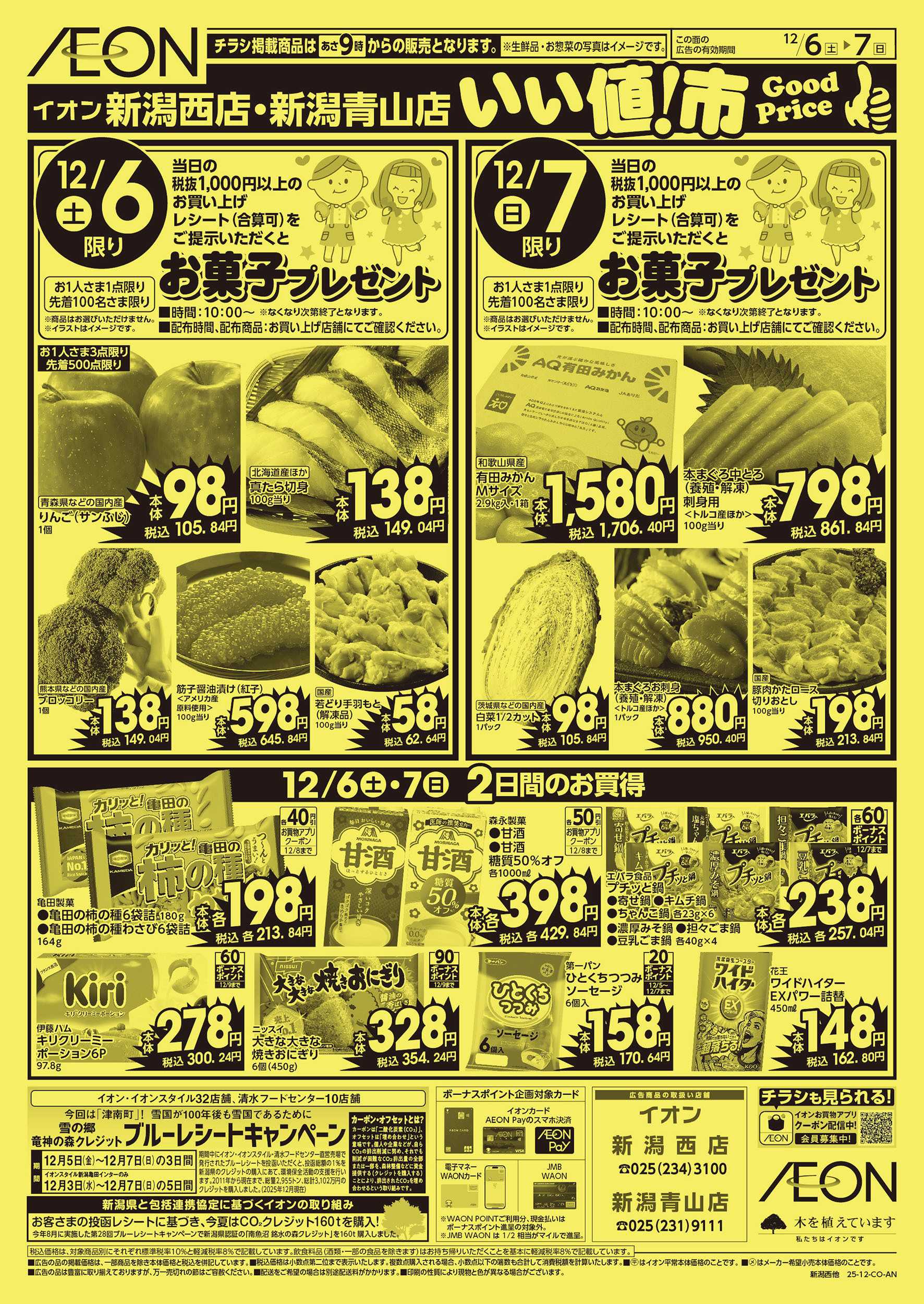 イオン 12/4号　いい値市：裏面