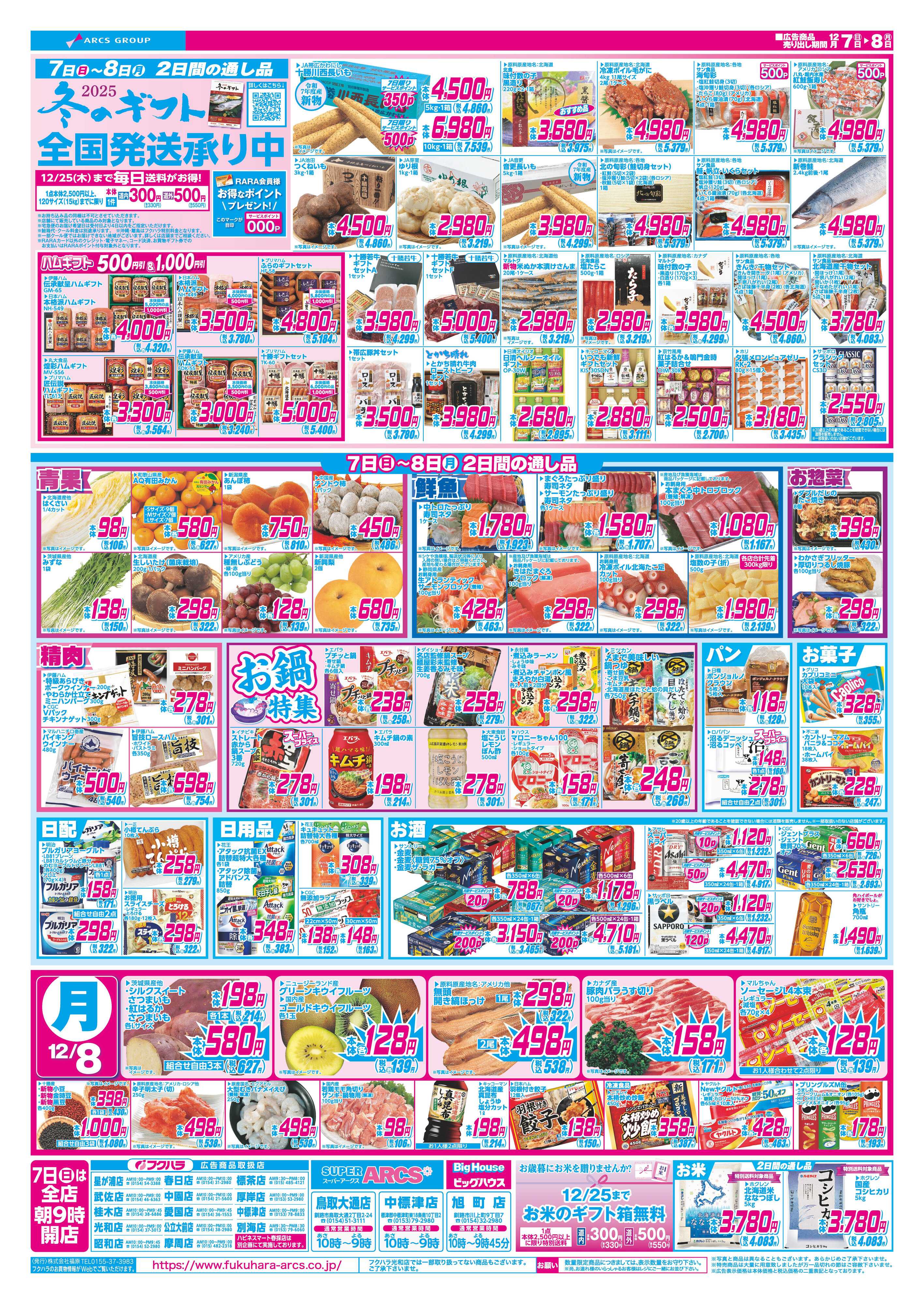 フクハラ 七の市　７日ポイント５倍