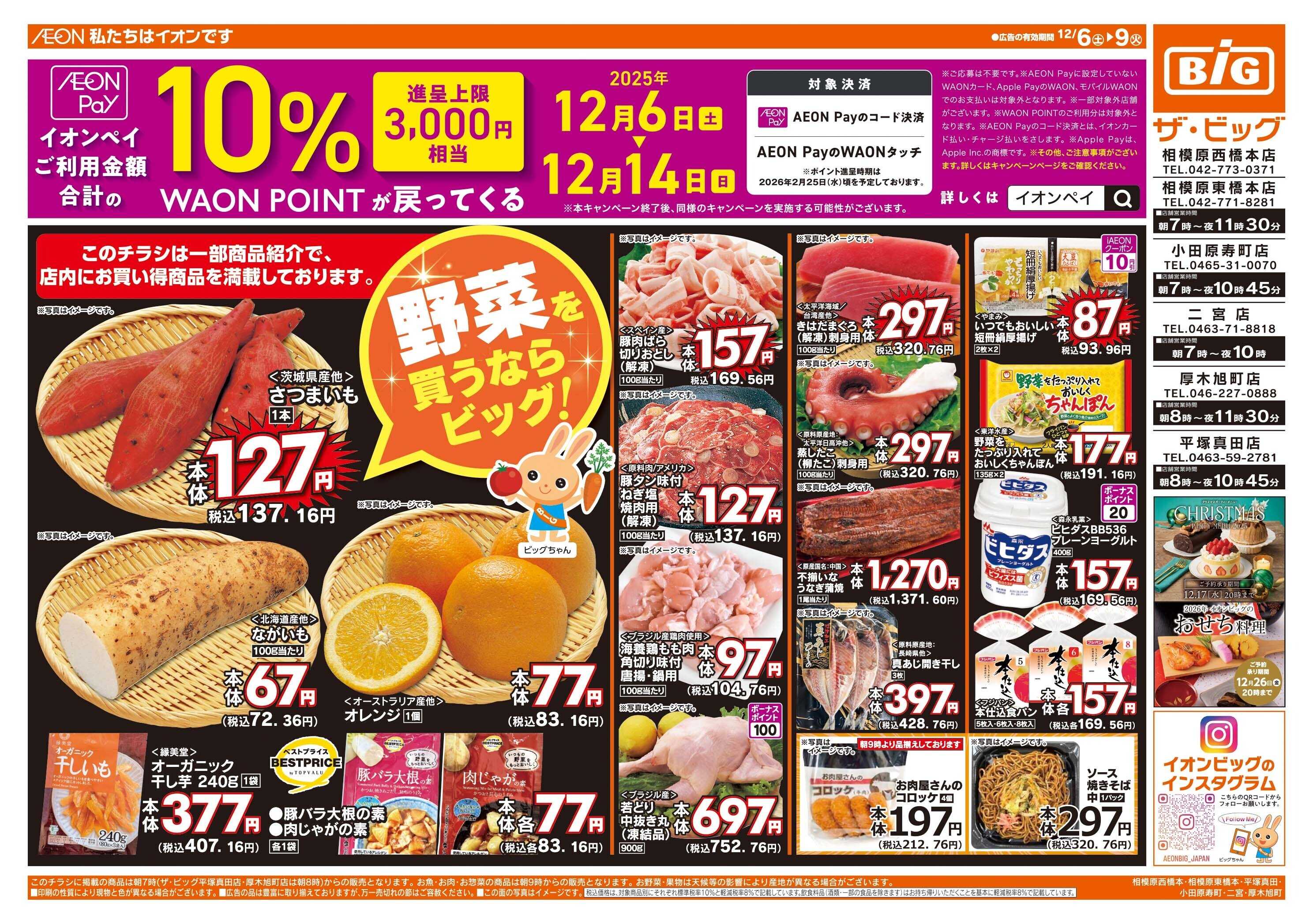 ザ・ビッグ 週末のお買い物はザ・ビッグで！