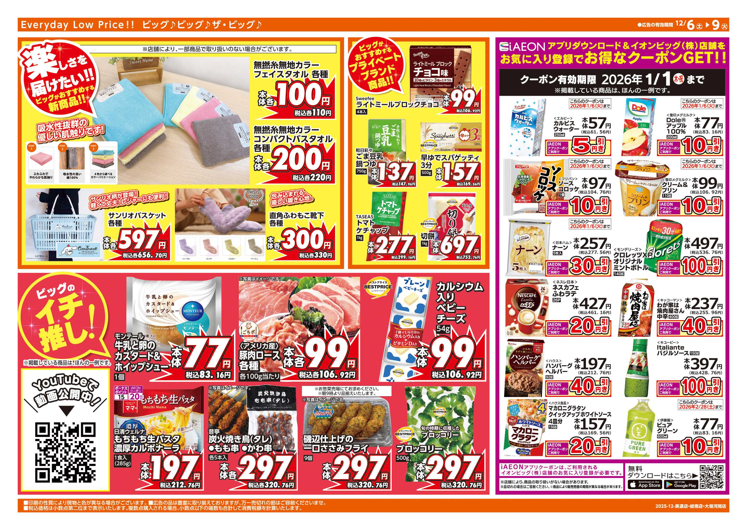 ザ・ビッグ 週末チラシ