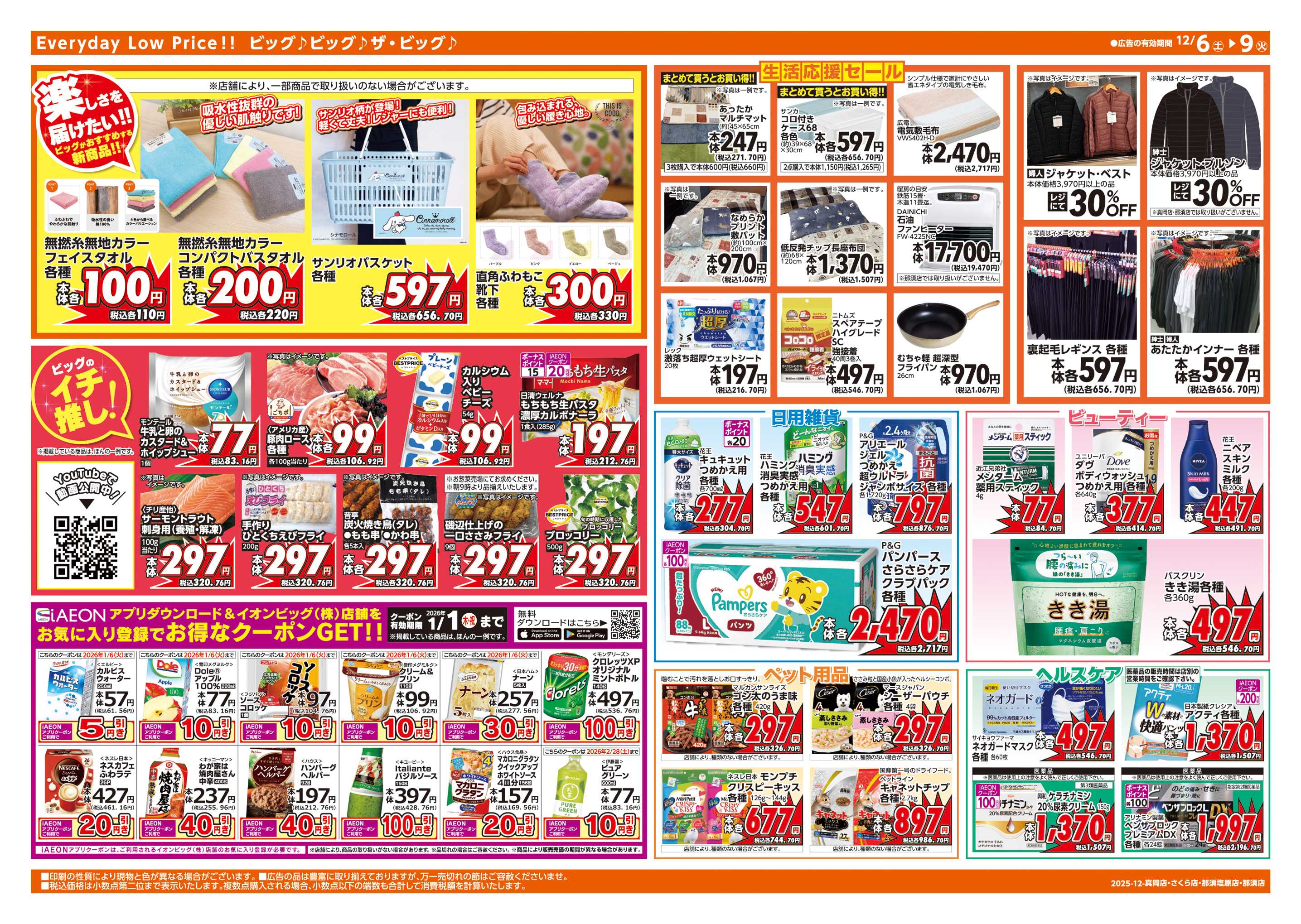 ザ・ビッグエクストラ 週末チラシ