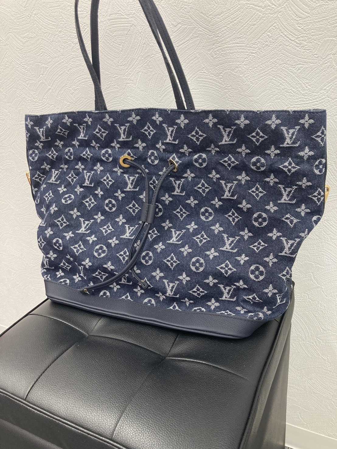買取大吉 ルイヴィトン　デニムトートバッグ