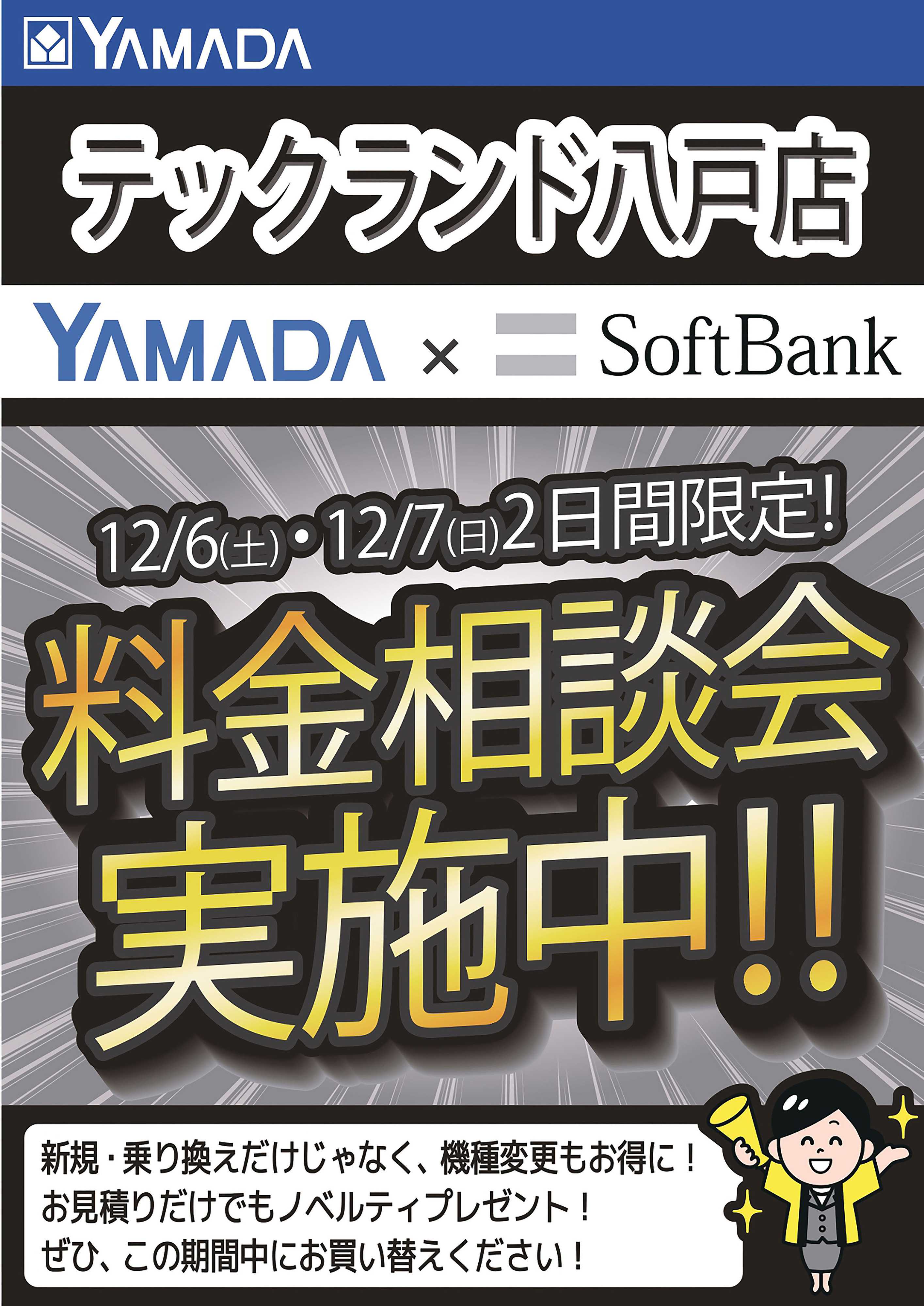 ヤマダデンキ 料金相談会実施中！