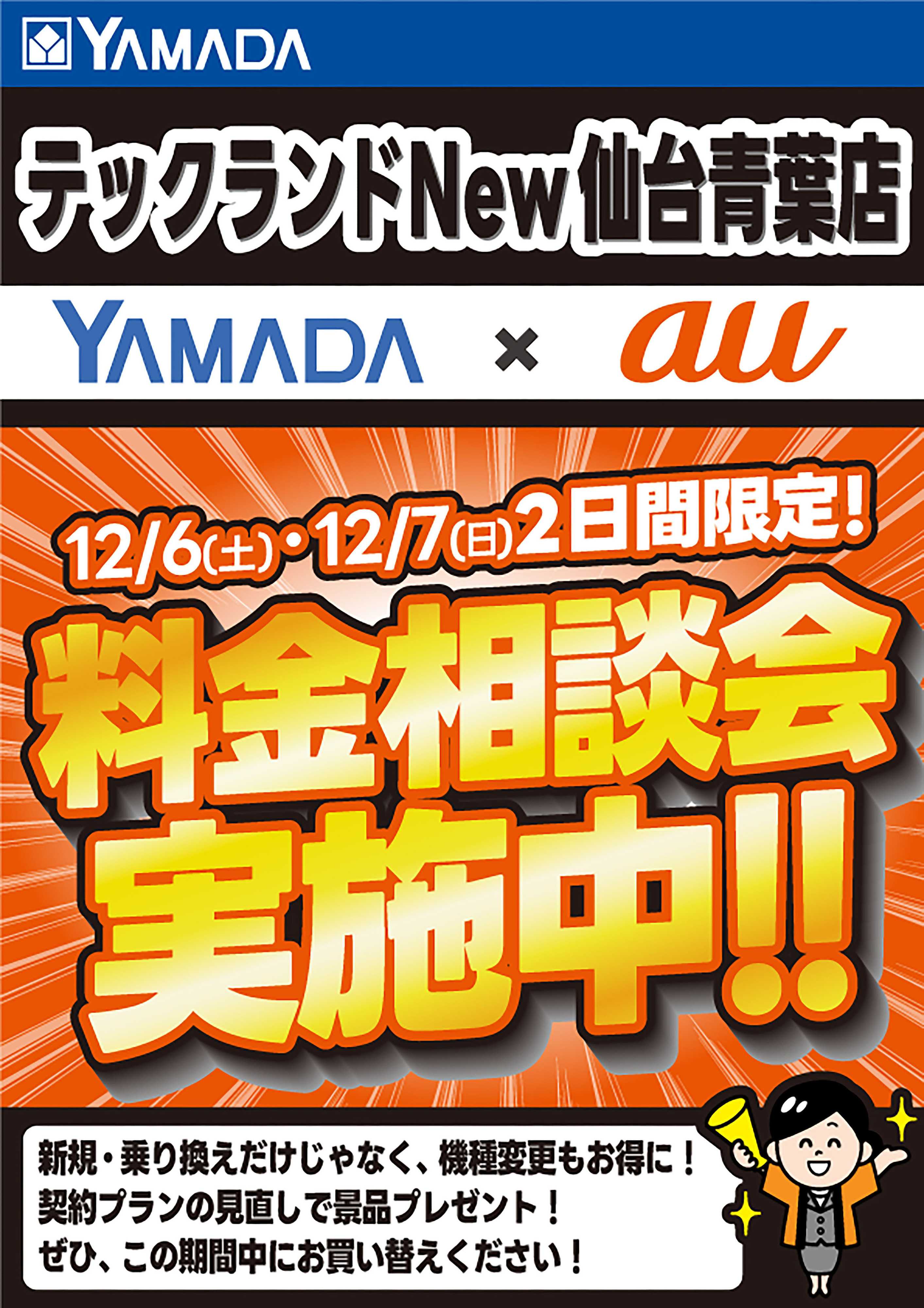 ヤマダデンキ 料金相談会実施中！