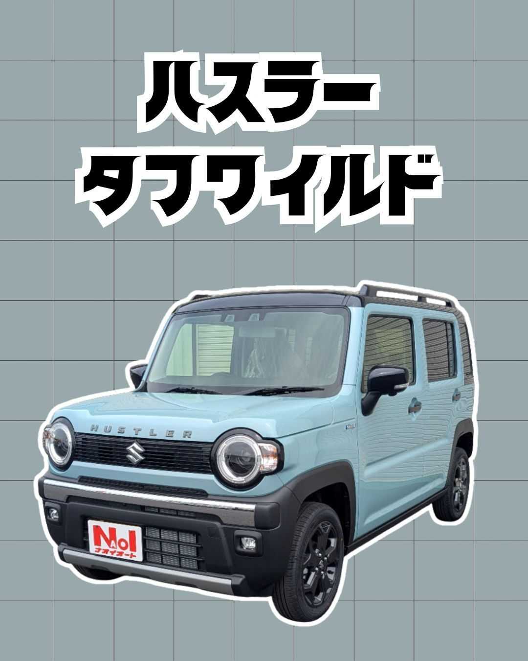 ナオイオート 【ナオイオートひたちなか店】ハスラータフワイルド在庫車情報！