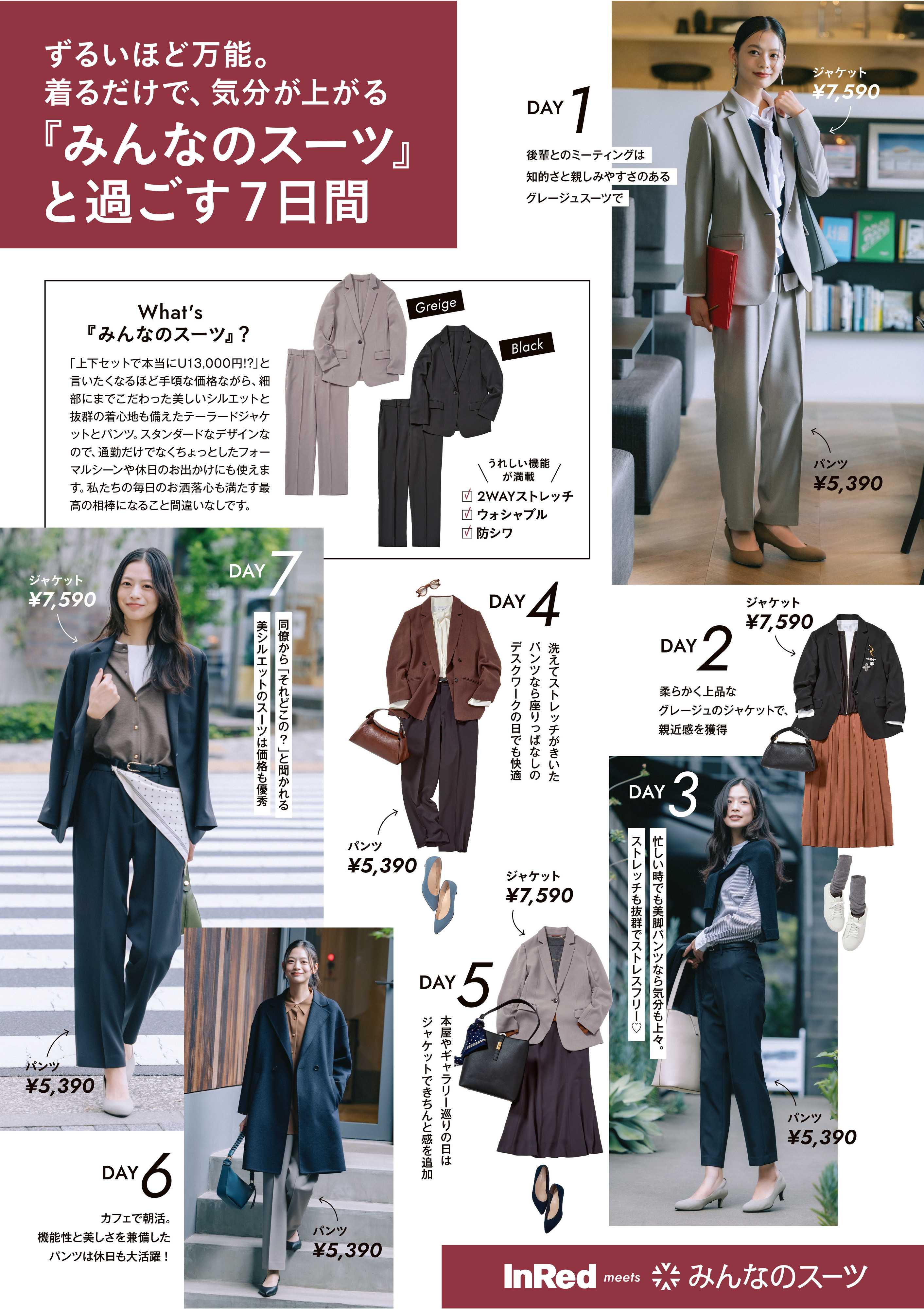 洋服の青山 InRed編集部おすすめ!みんなのスーツ