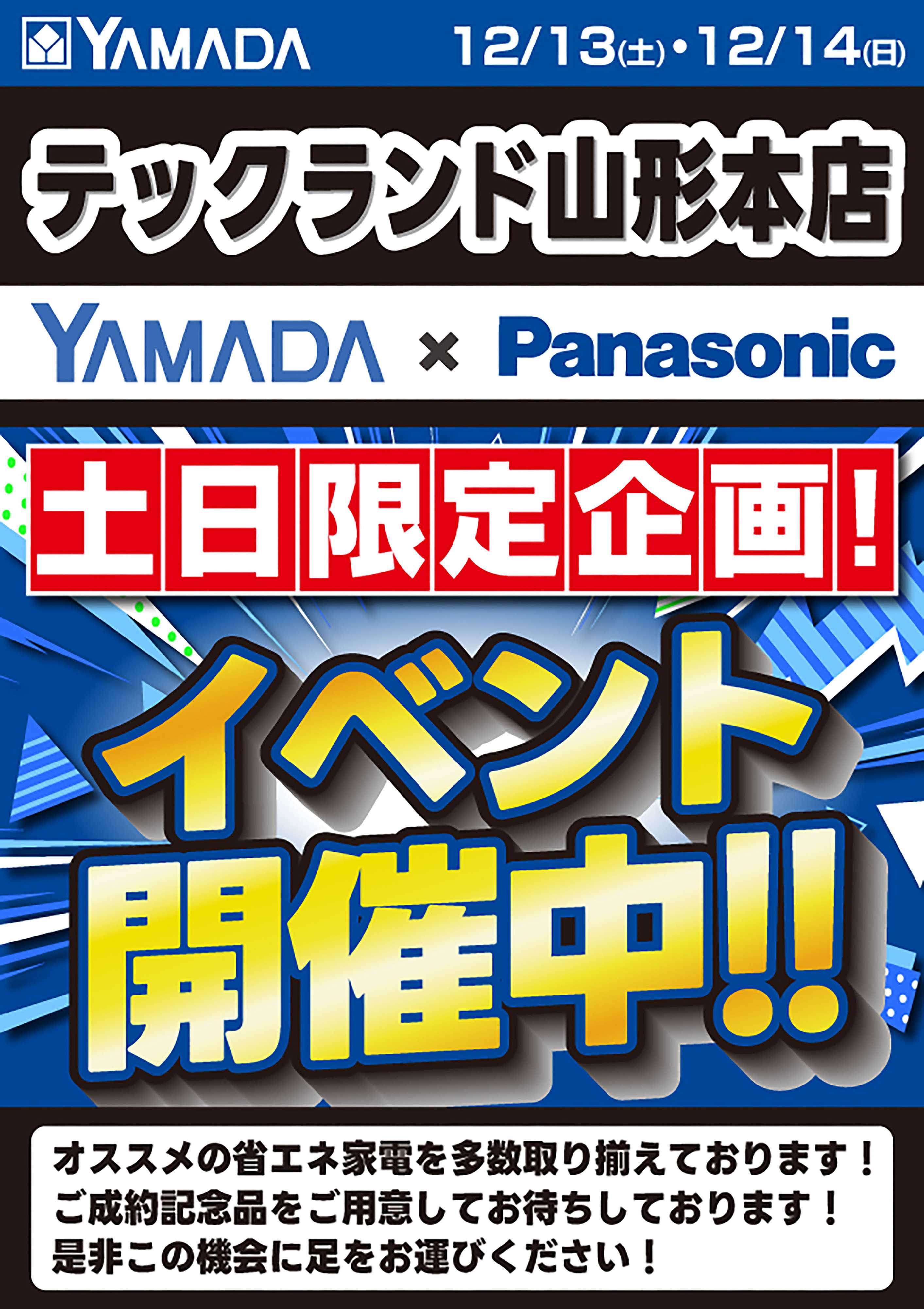 ヤマダデンキ 土日限定企画！