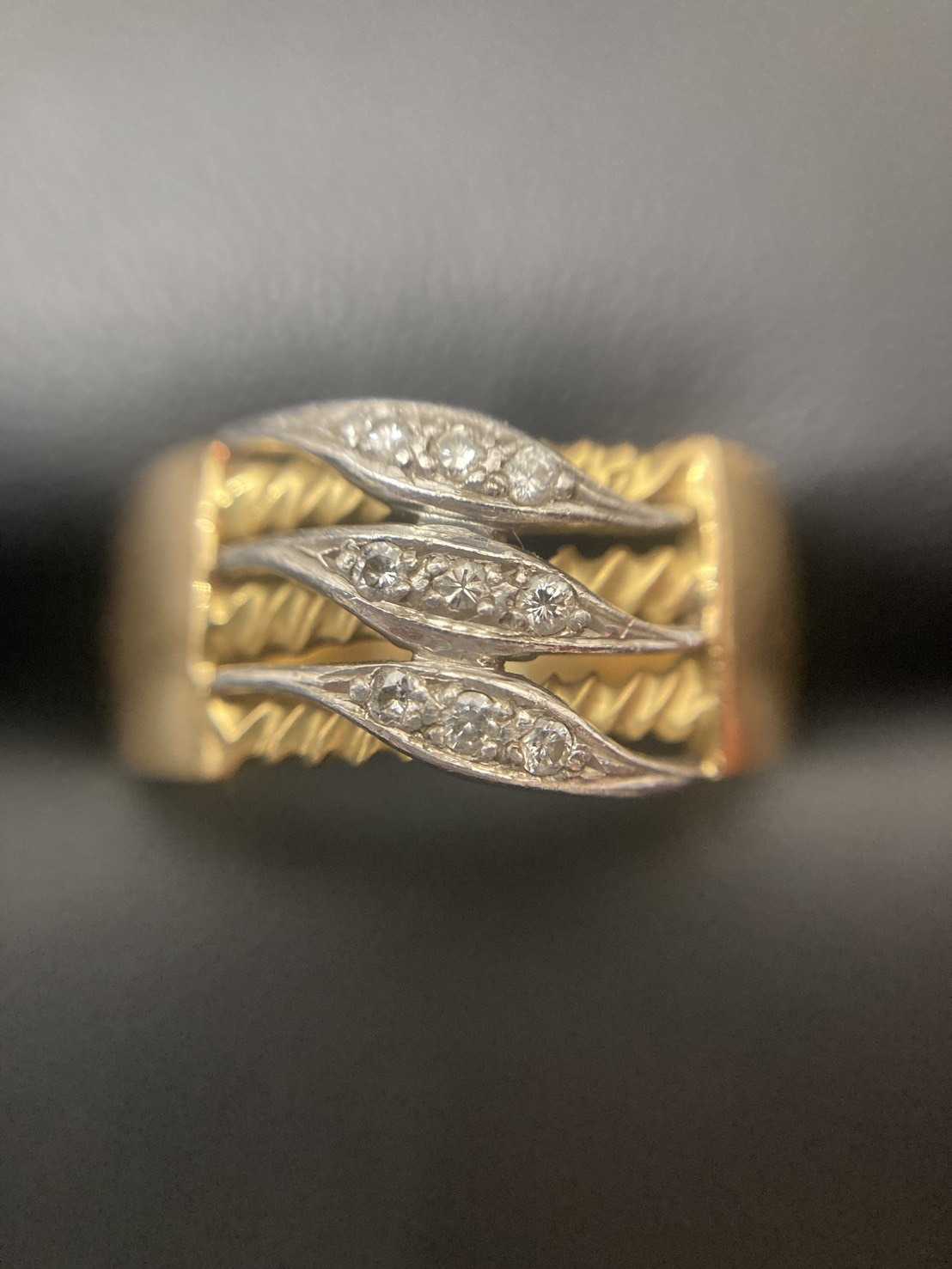 買取大吉 ゴールド＋プラチナ＋ダイヤモンドリング