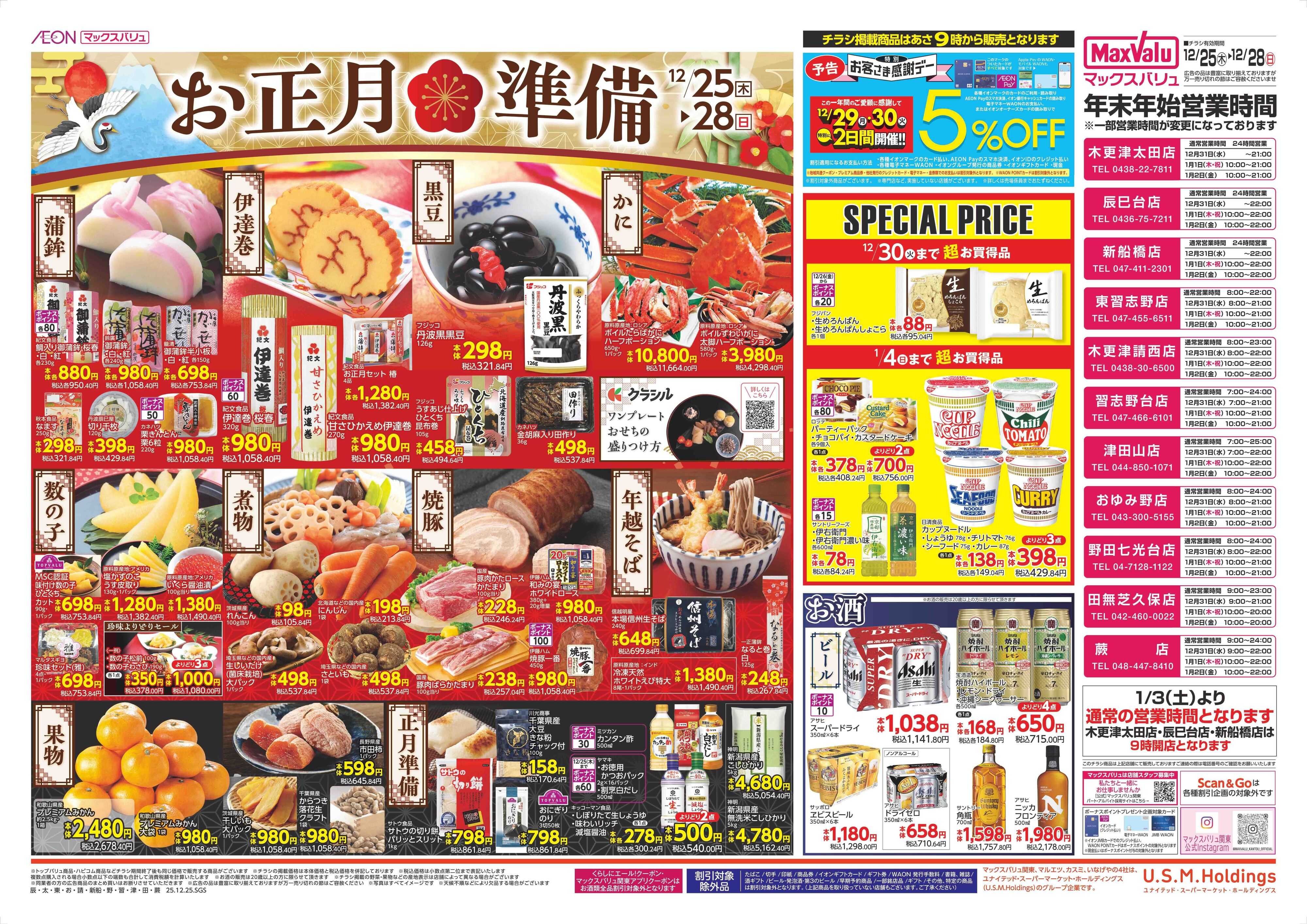 マックスバリュ 1225裏