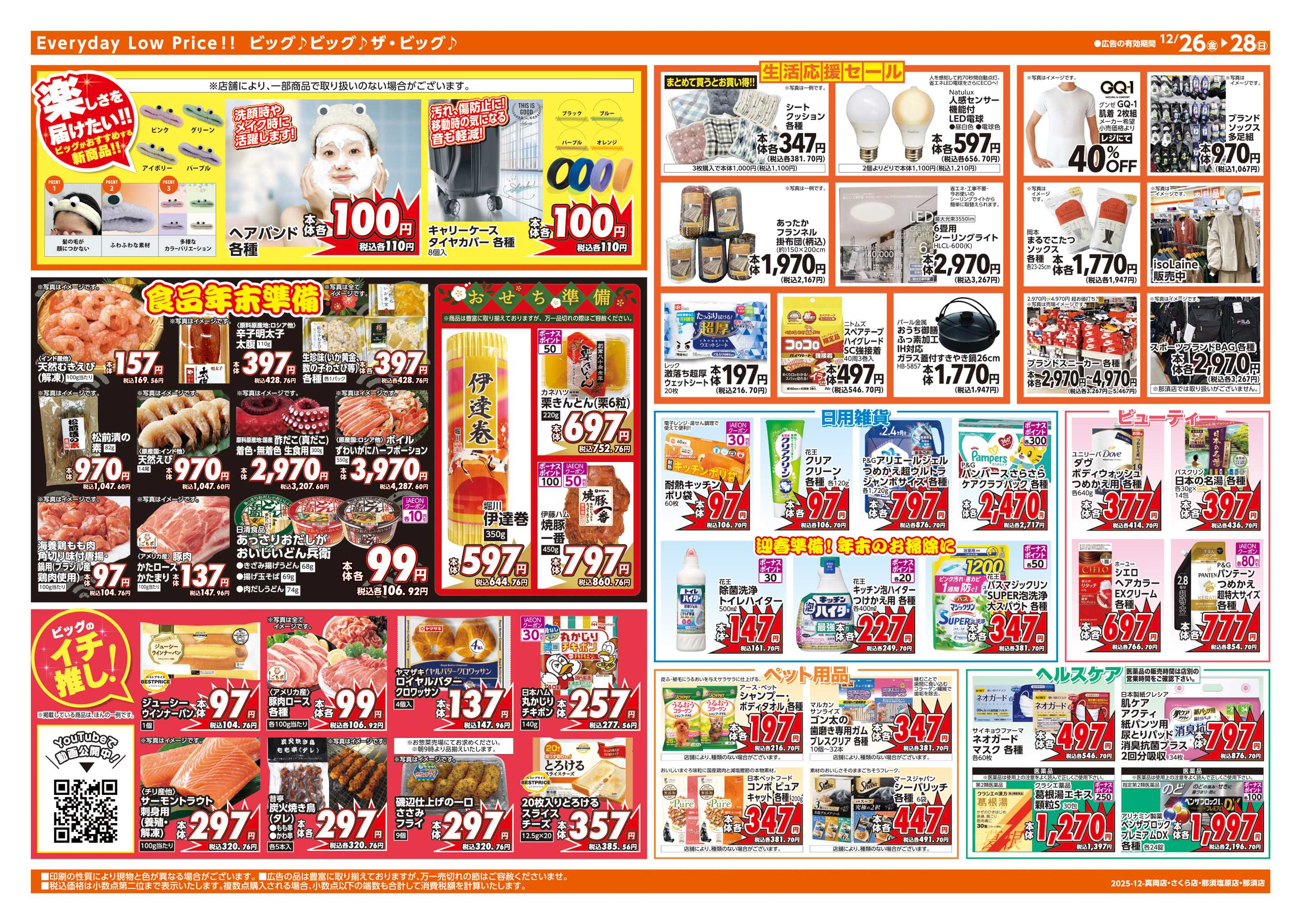 ザ・ビッグエクストラ 週末チラシ