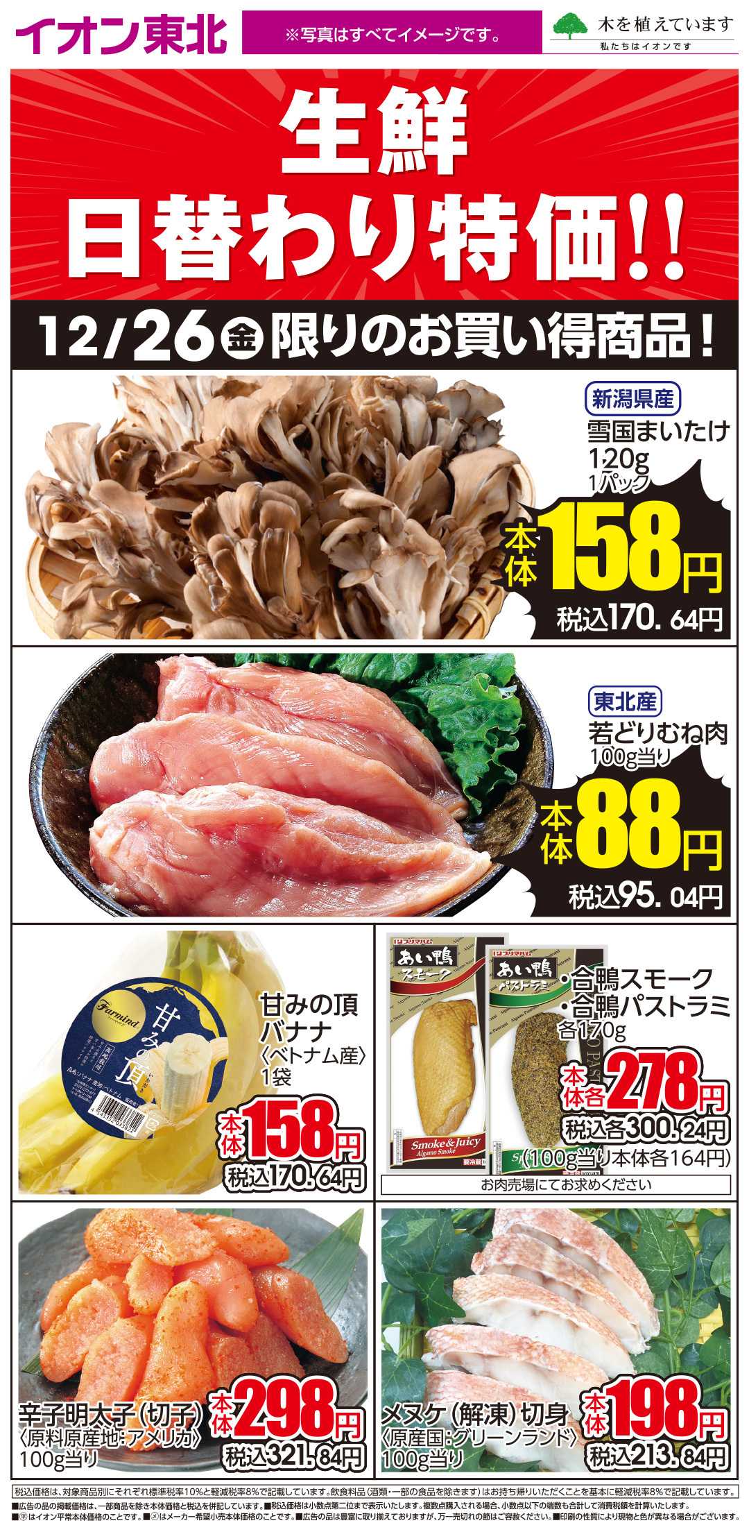 イオンスタイル 12月26日日替わり