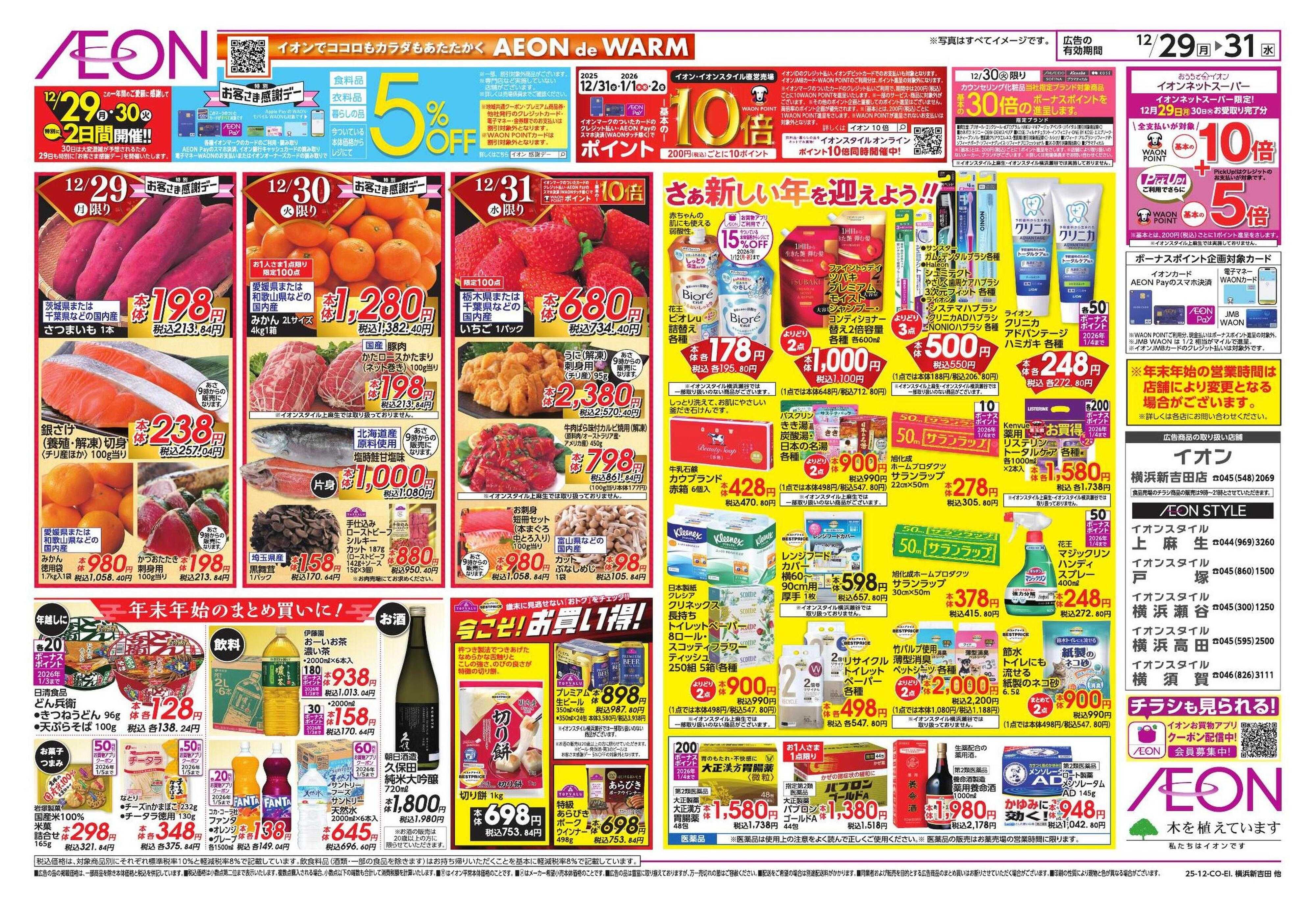 イオンスタイル 歳末食品大市