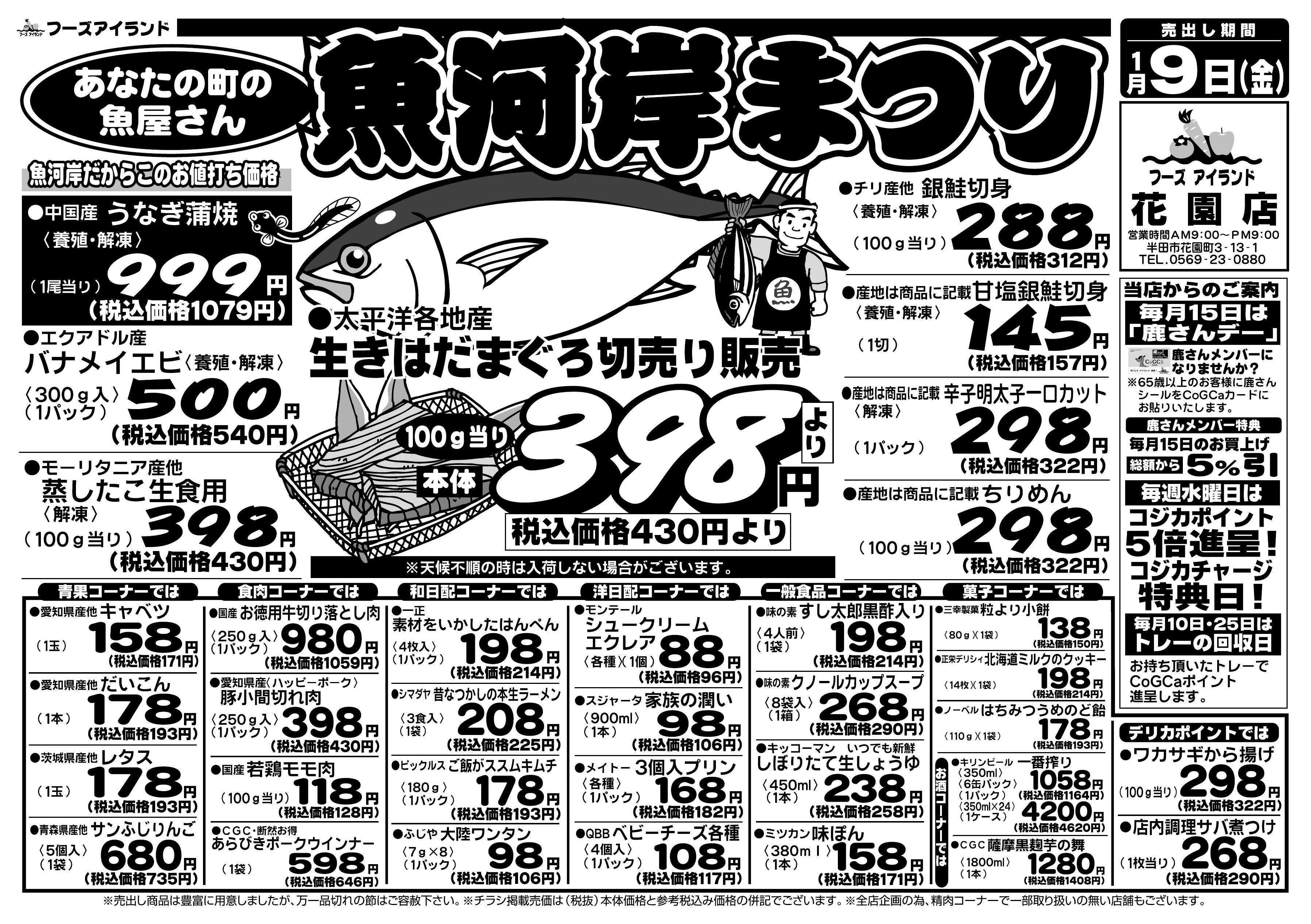 フーズアイランド チラシ情報