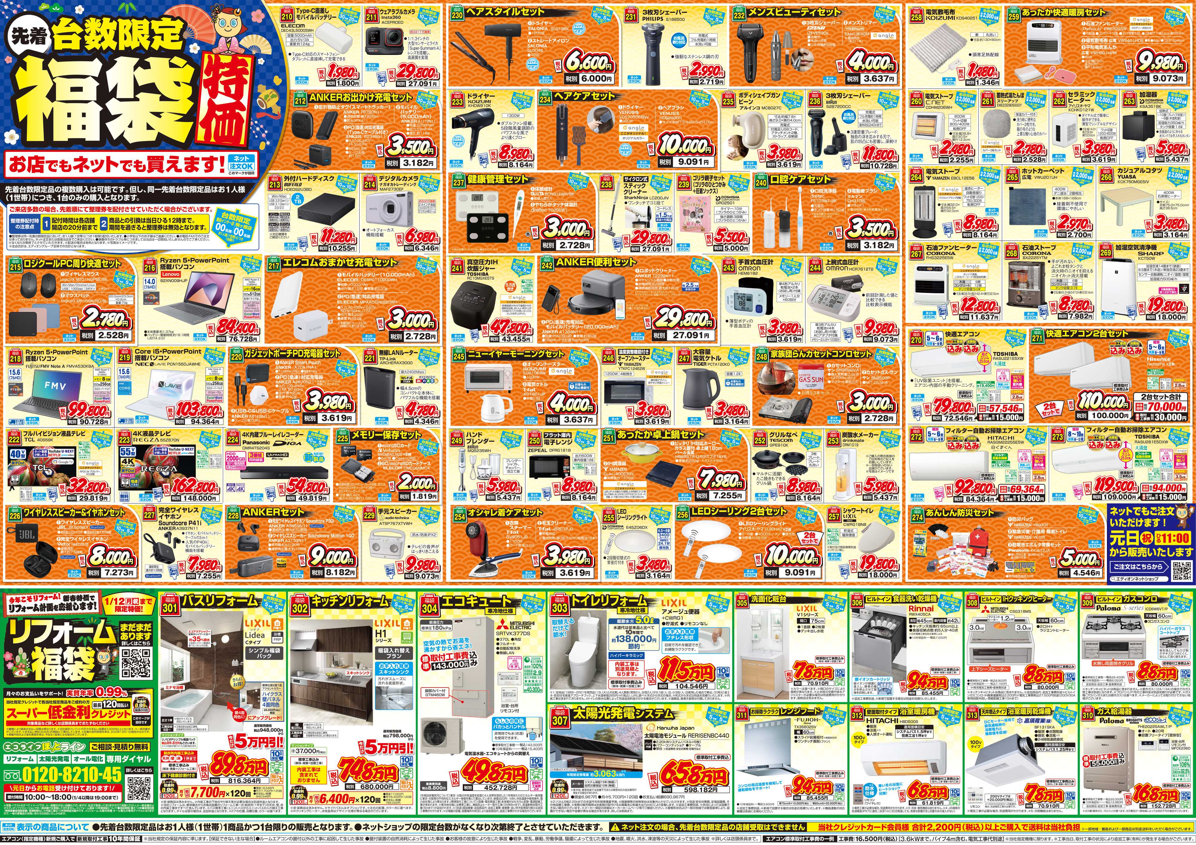 EDION 2026年初夢市