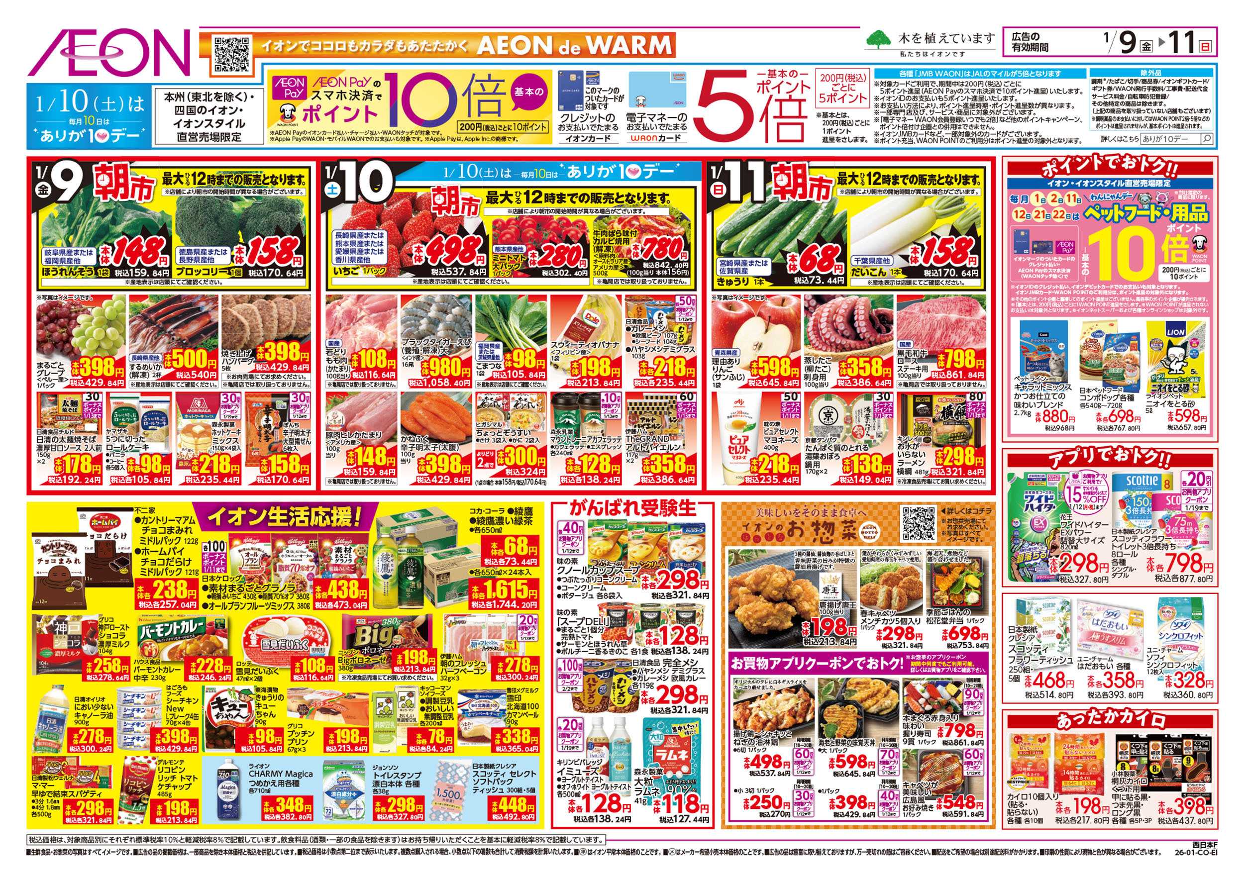 イオンスタイル 第46週　1/9号　生鮮大市