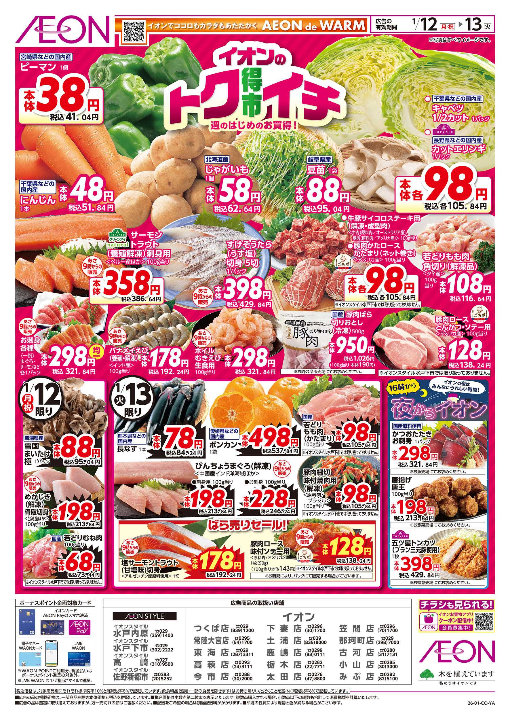 イオン 1/12号　イオンのトクイチ：表面