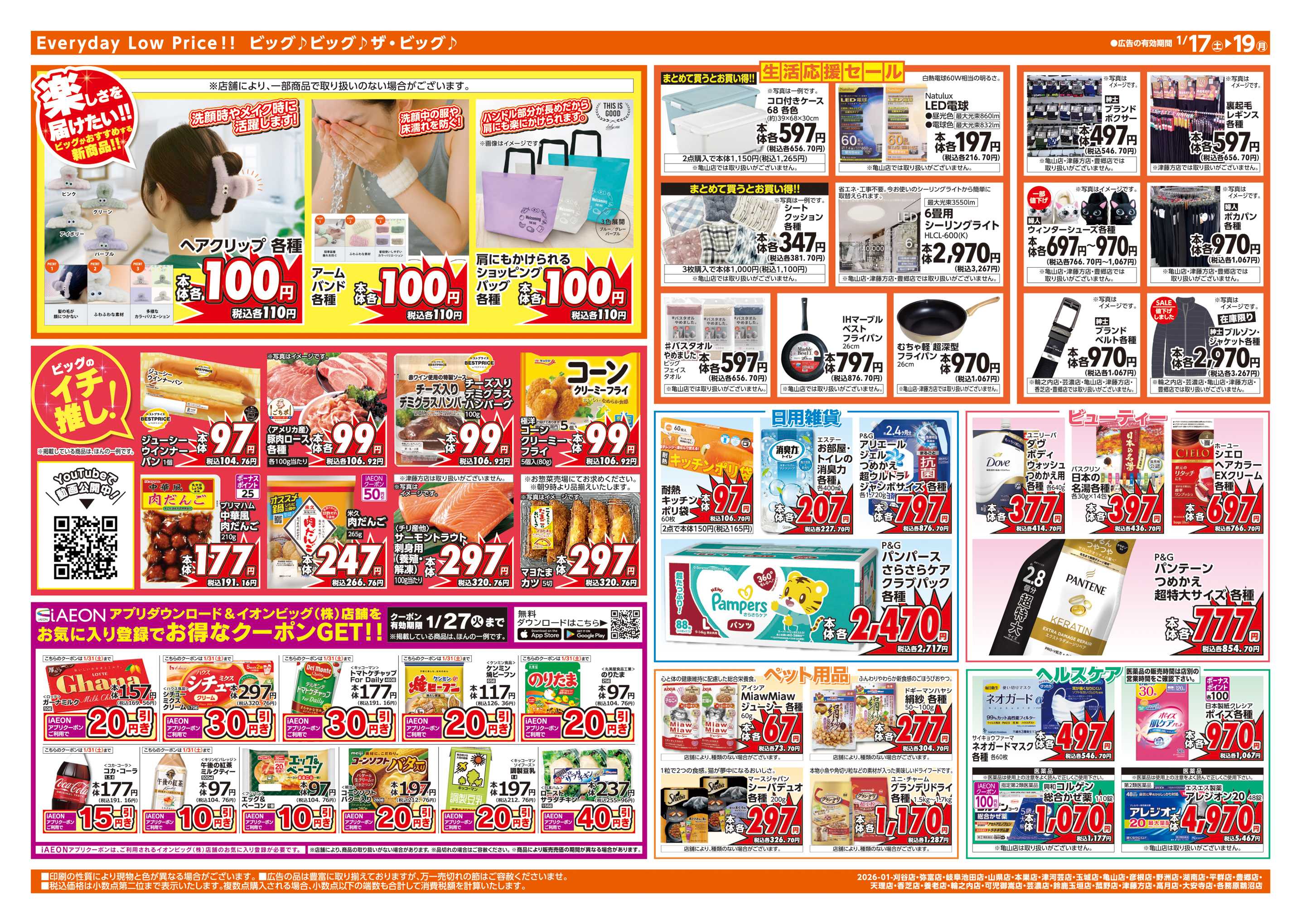 ザ・ビッグエクストラ 週末チラシ