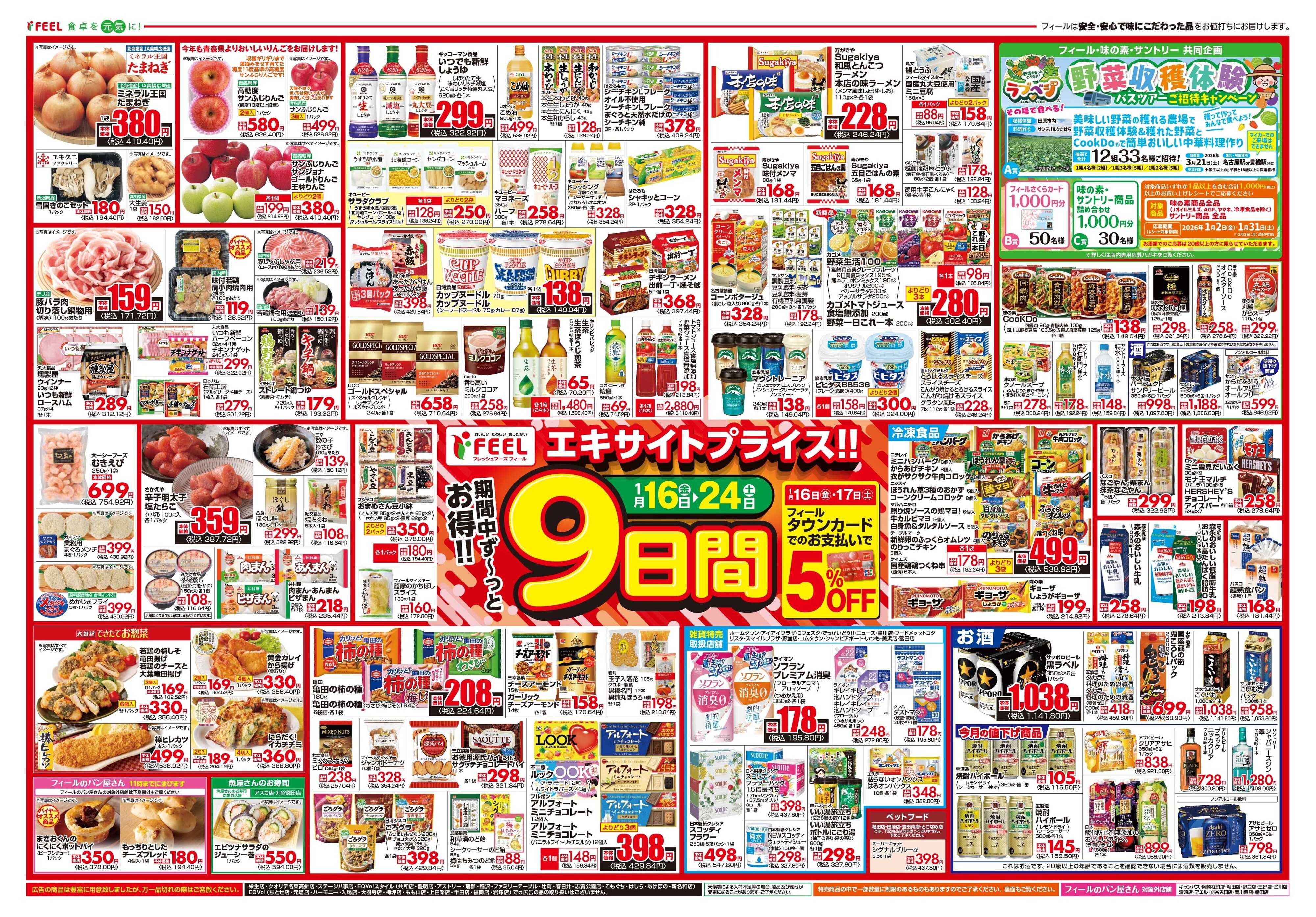 フィール まる得金3+エキサイトプライス