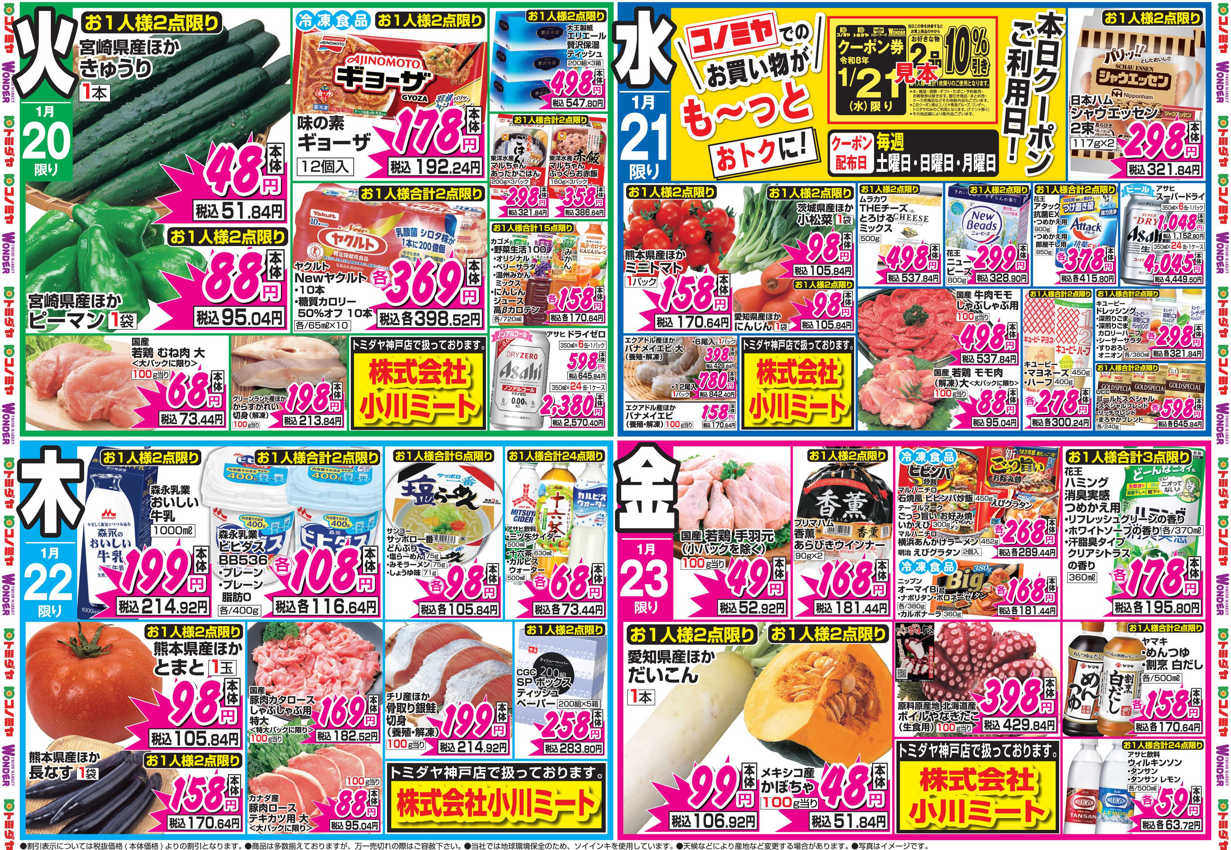 コノミヤ 1月19日号チラシ
