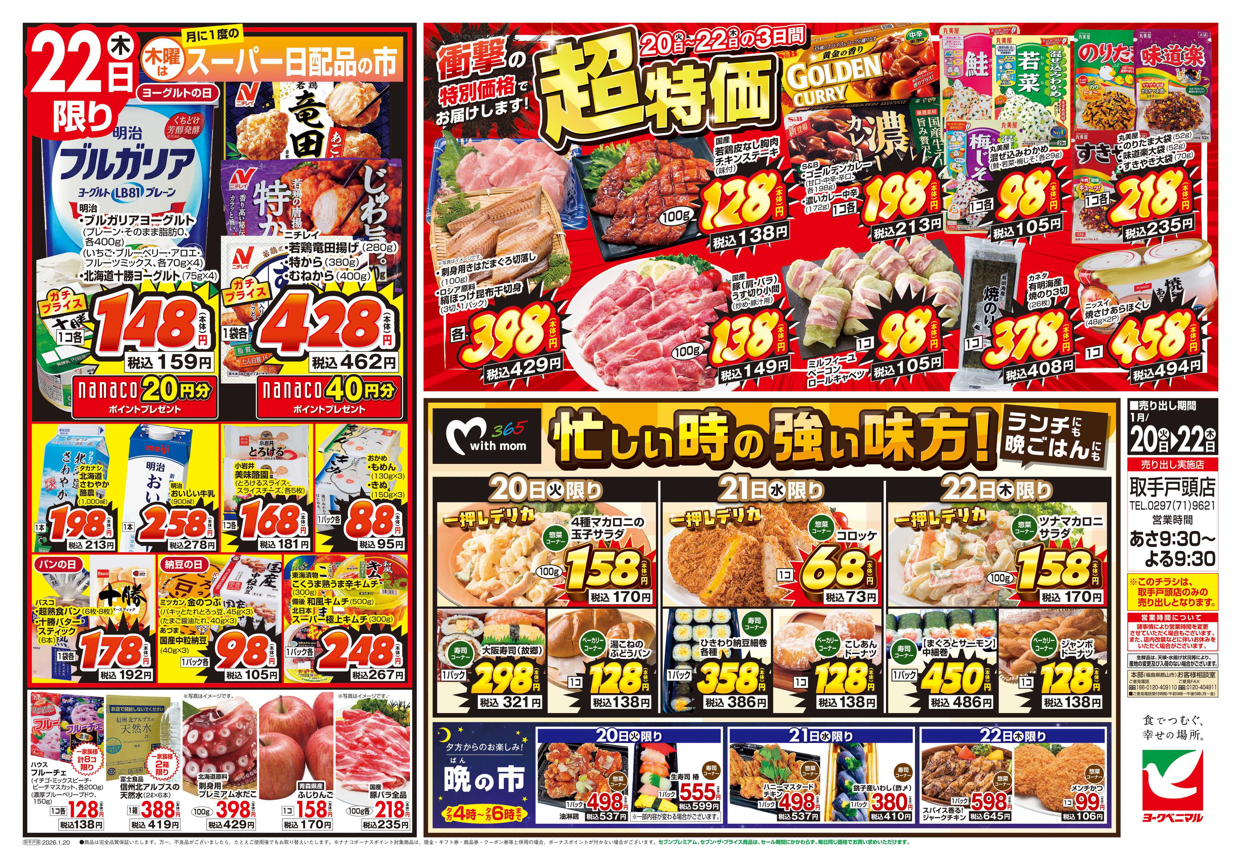 ヨークベニマル 1/20号チラシ