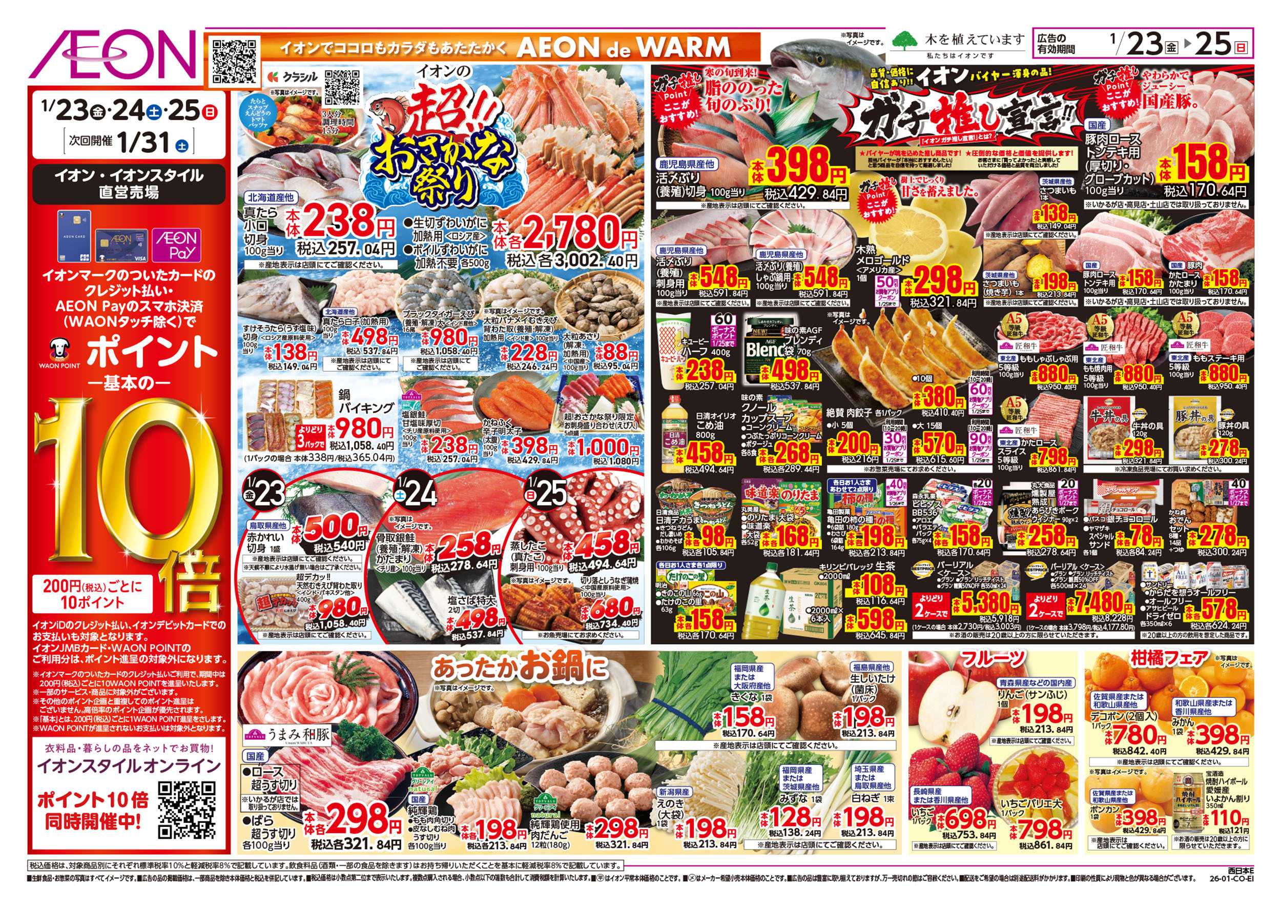 イオンスタイル 第48週　1/23号　イオンのガチ推し