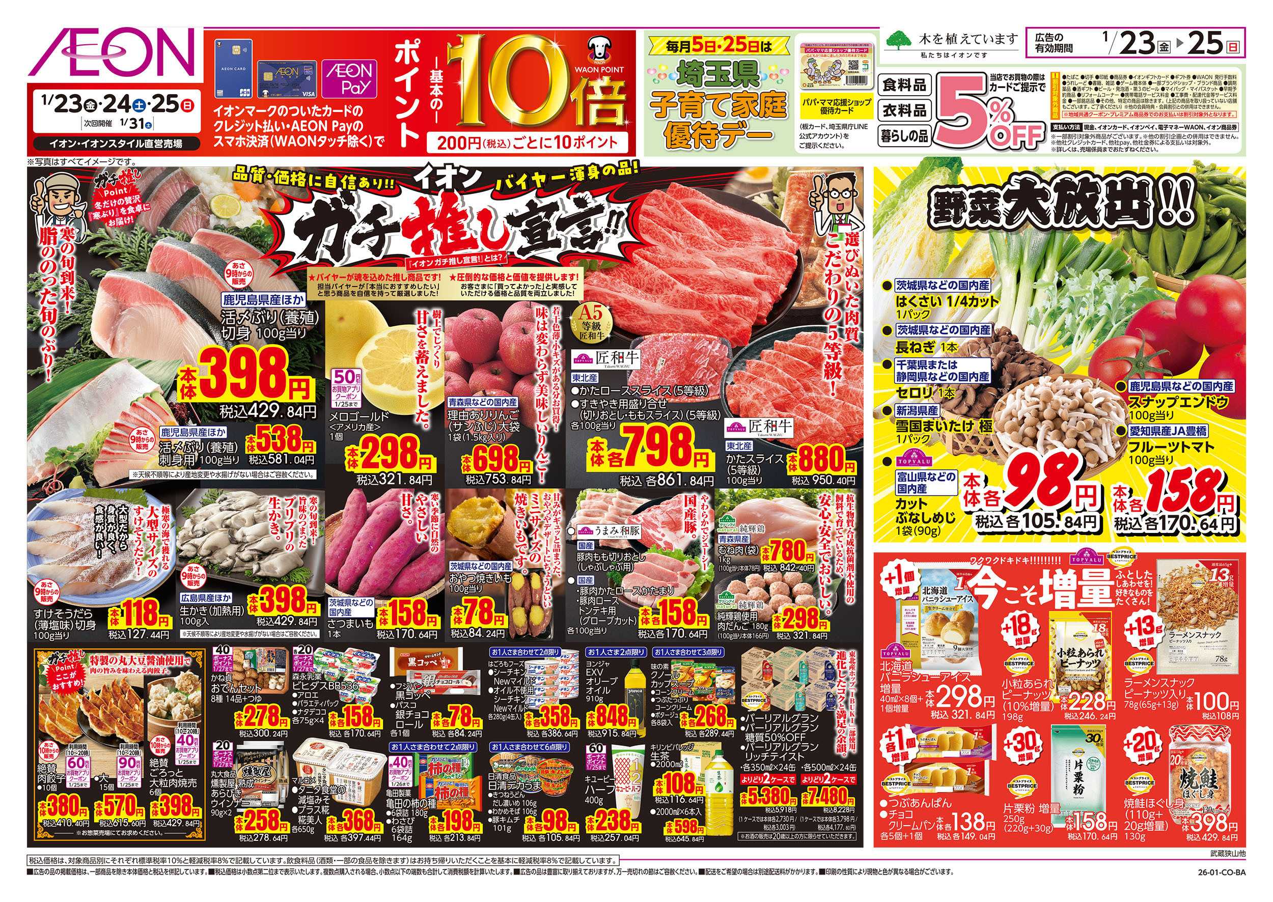 イオン 1/23号　イオンガチ推し宣言！：表面