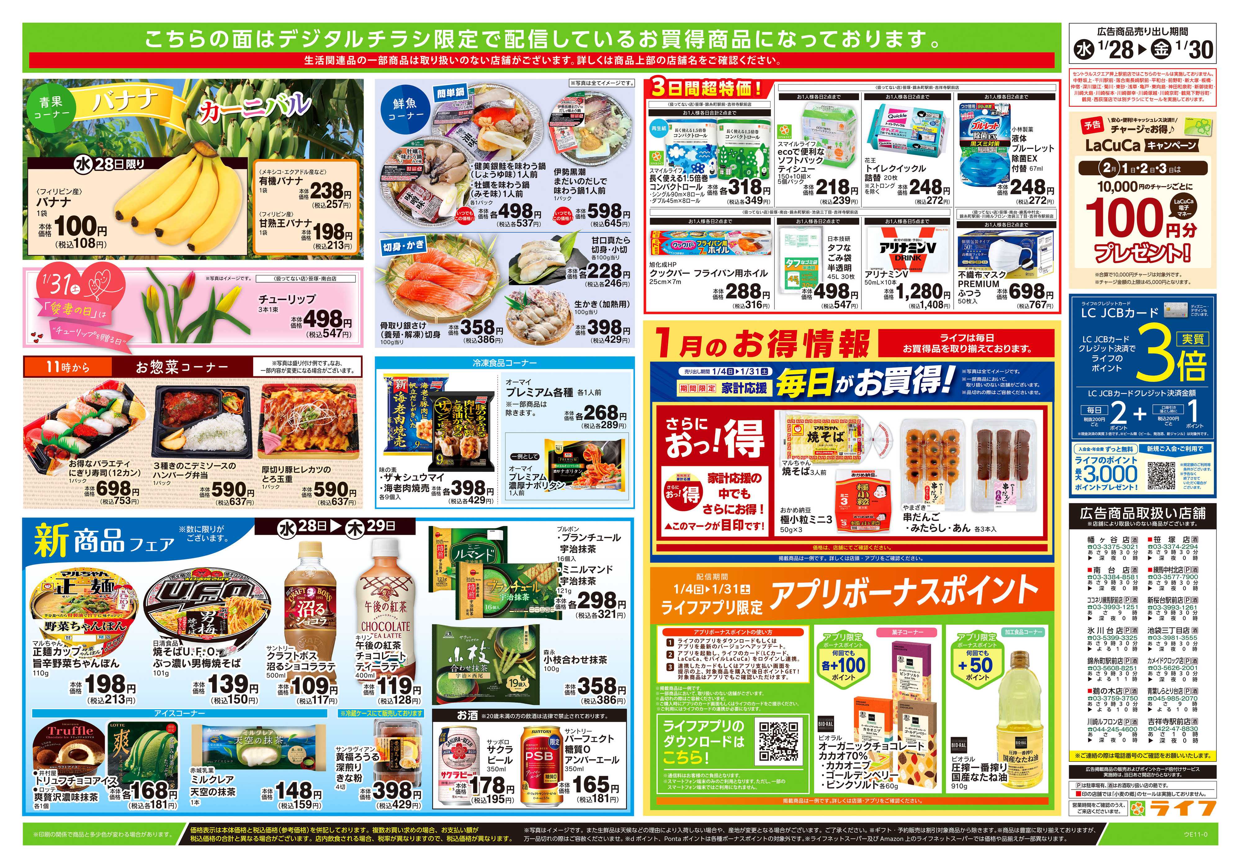 ライフ 1/28号　ハッピーデイズ