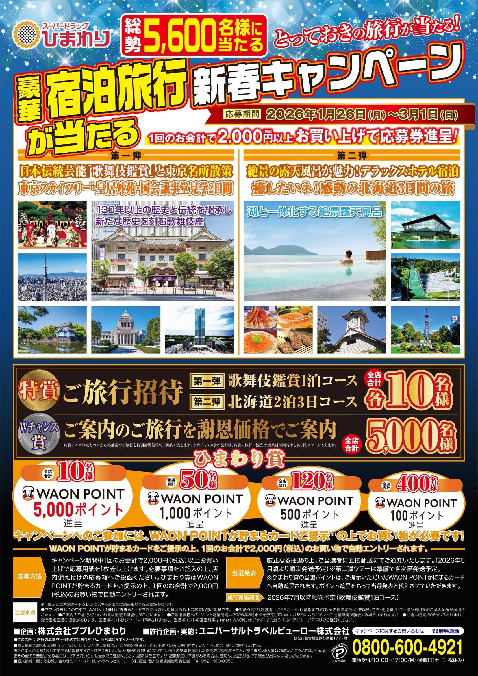 スーパードラッグひまわり キャンペーン情報